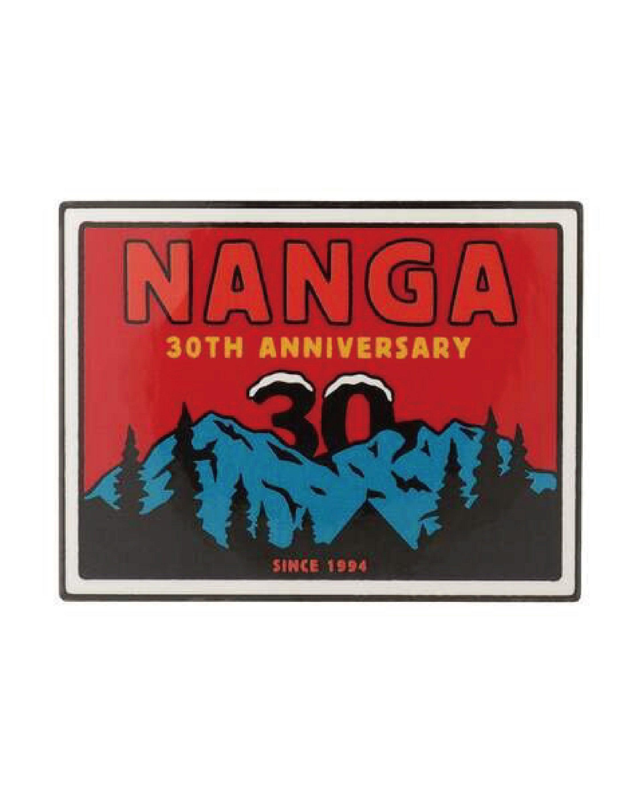 Nanga 30th Anniv. Sticker Square - Wild Camping