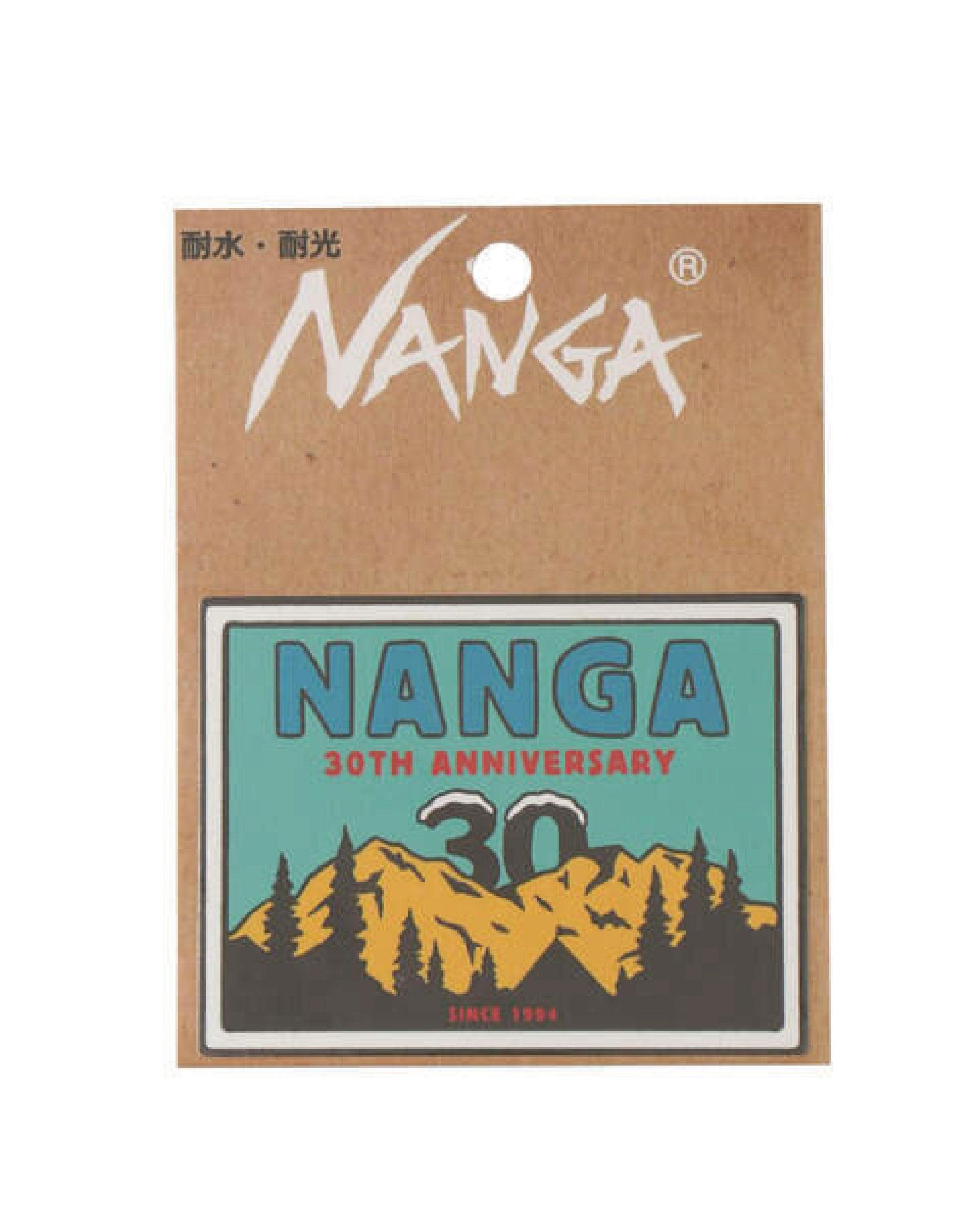 Nanga 30th Anniv. Sticker Square - Wild Camping