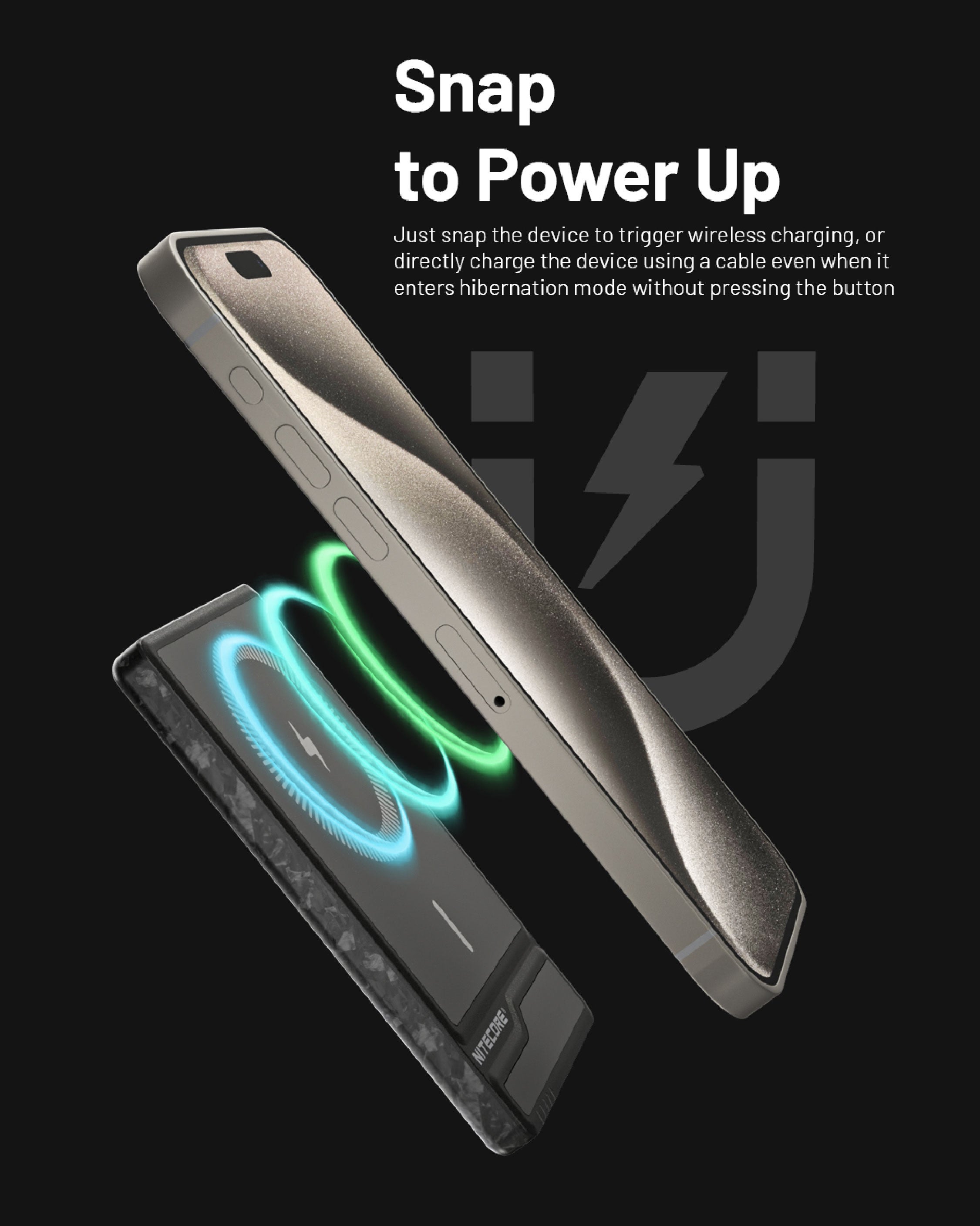 Nitecore NW5000 Magnetic Wireless Power Bank