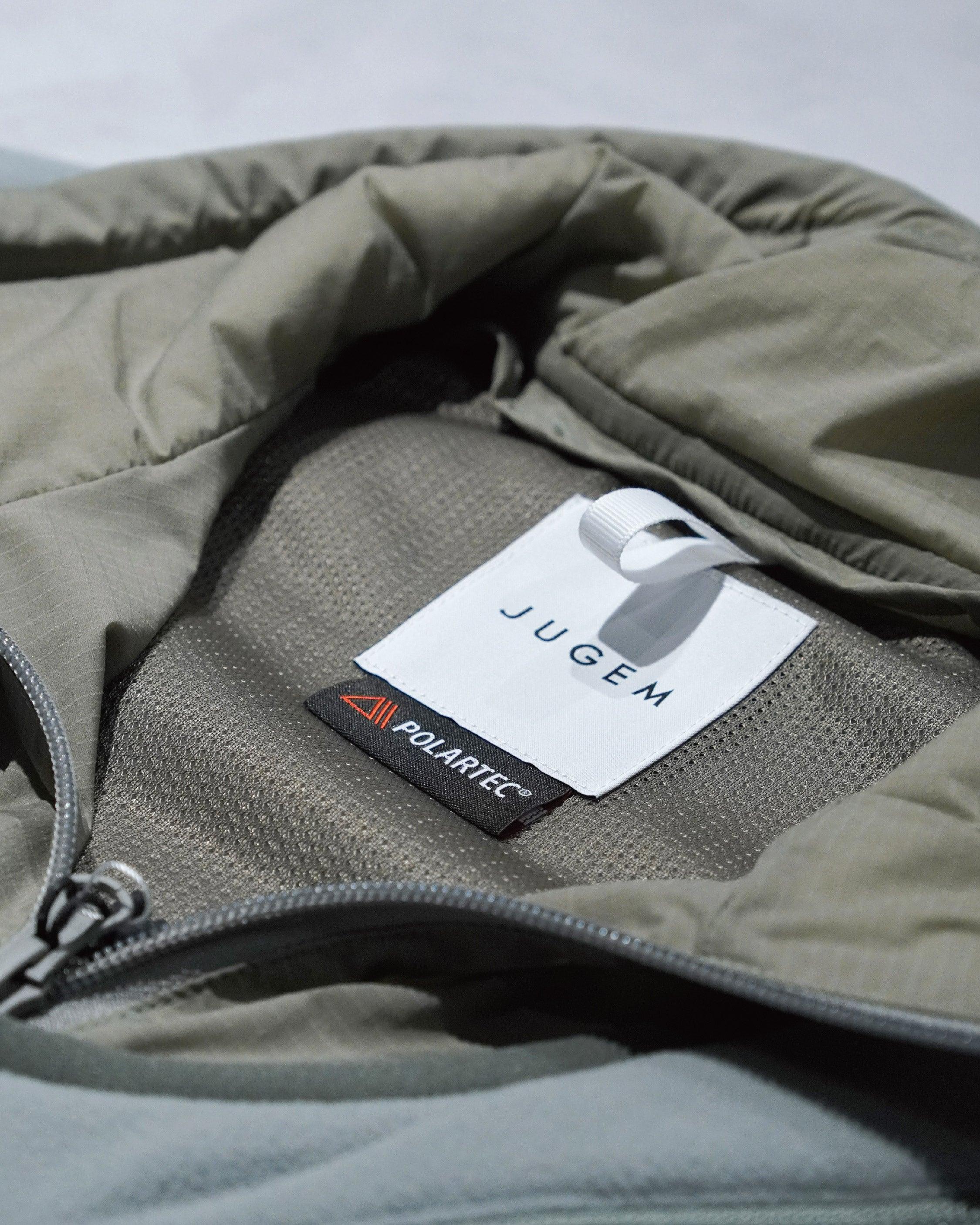 JUGEM Nylon Fleece Combi Anorak / Sage - Wild Camping