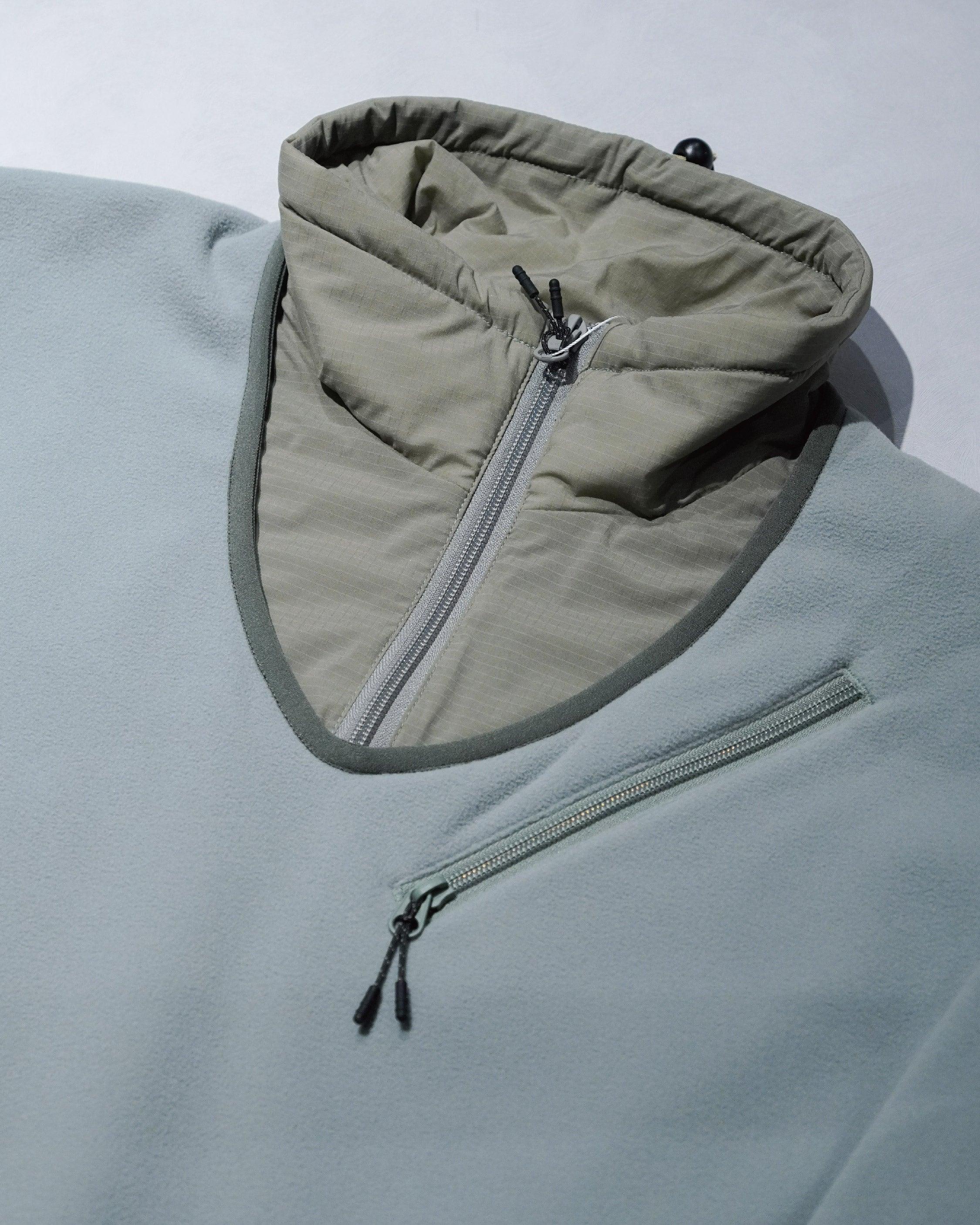 JUGEM Nylon Fleece Combi Anorak / Sage - Wild Camping