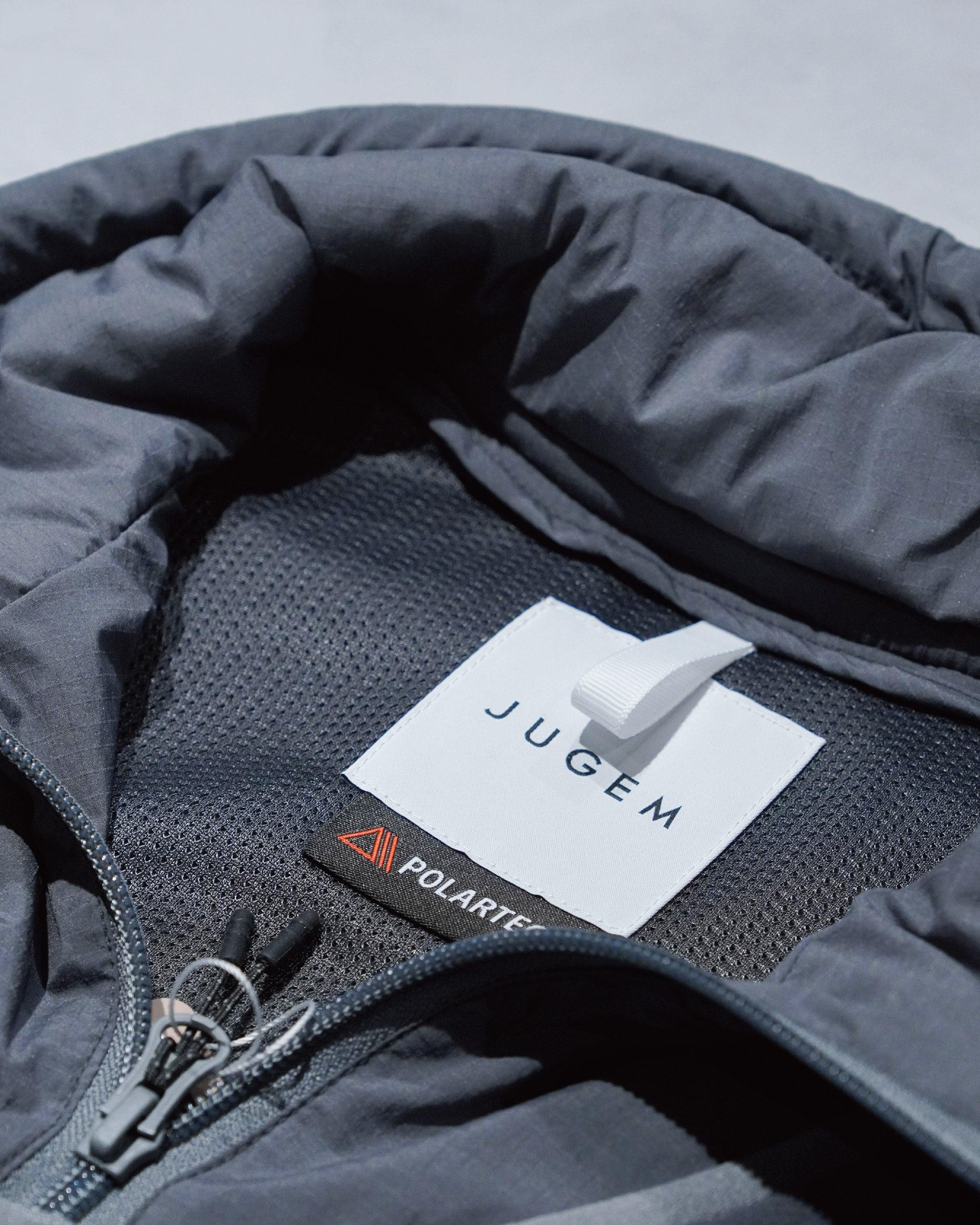 JUGEM Nylon Fleece Combi Anorak / Charcoal - Wild Camping