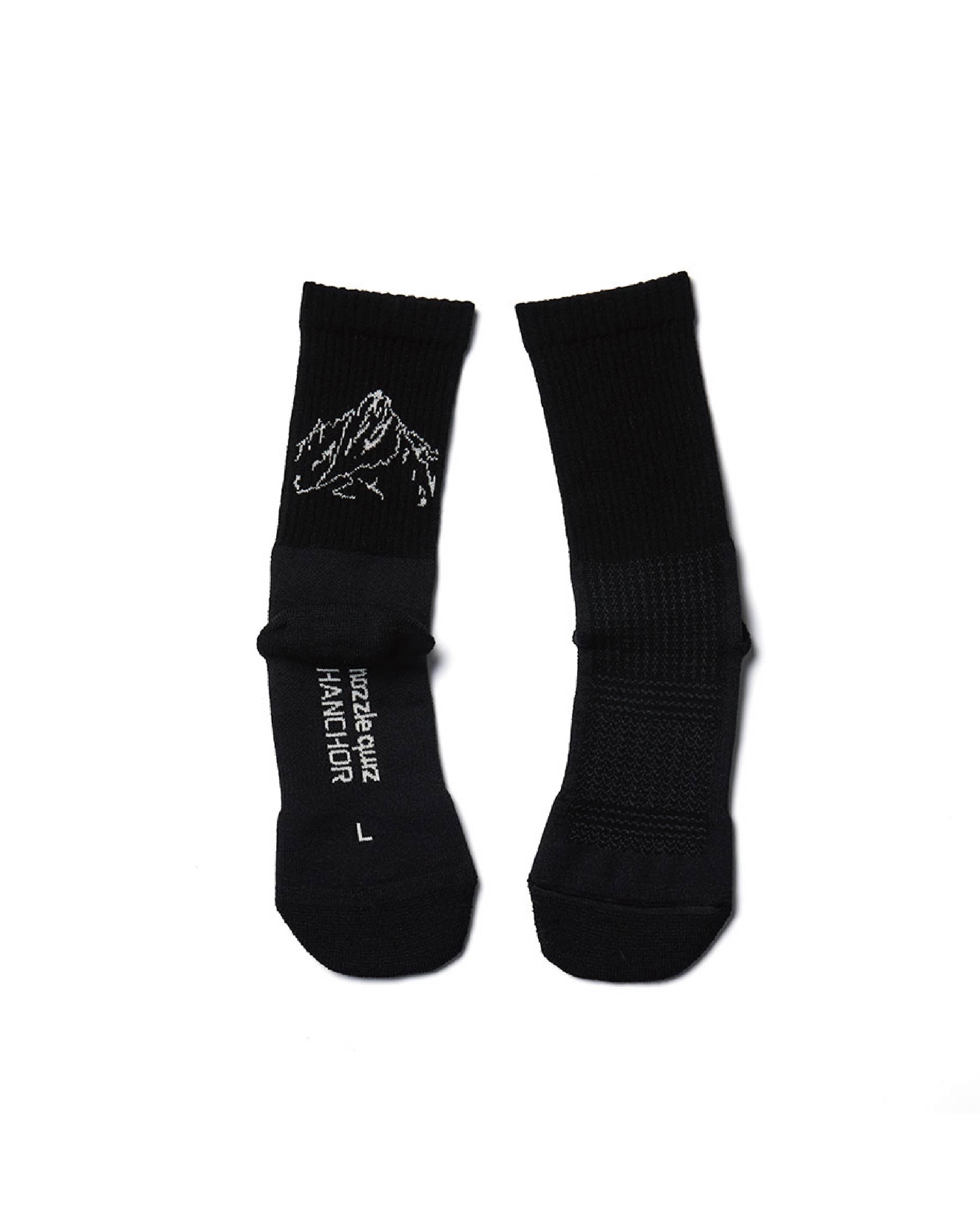 HANCHOR x nozzle quiz RWS Merino Wool Hike Trek Socks