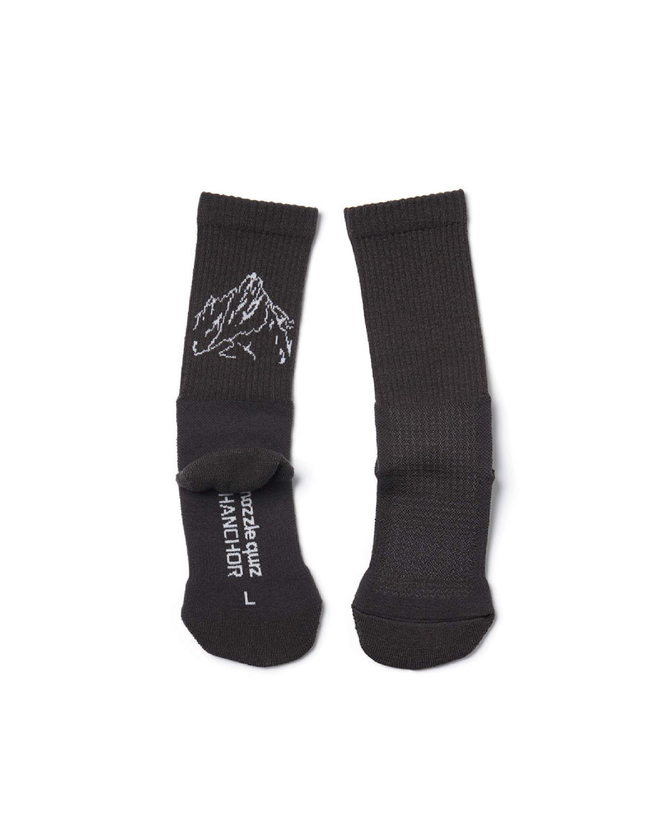 HANCHOR x nozzle quiz RWS Merino Wool Hike Trek Socks