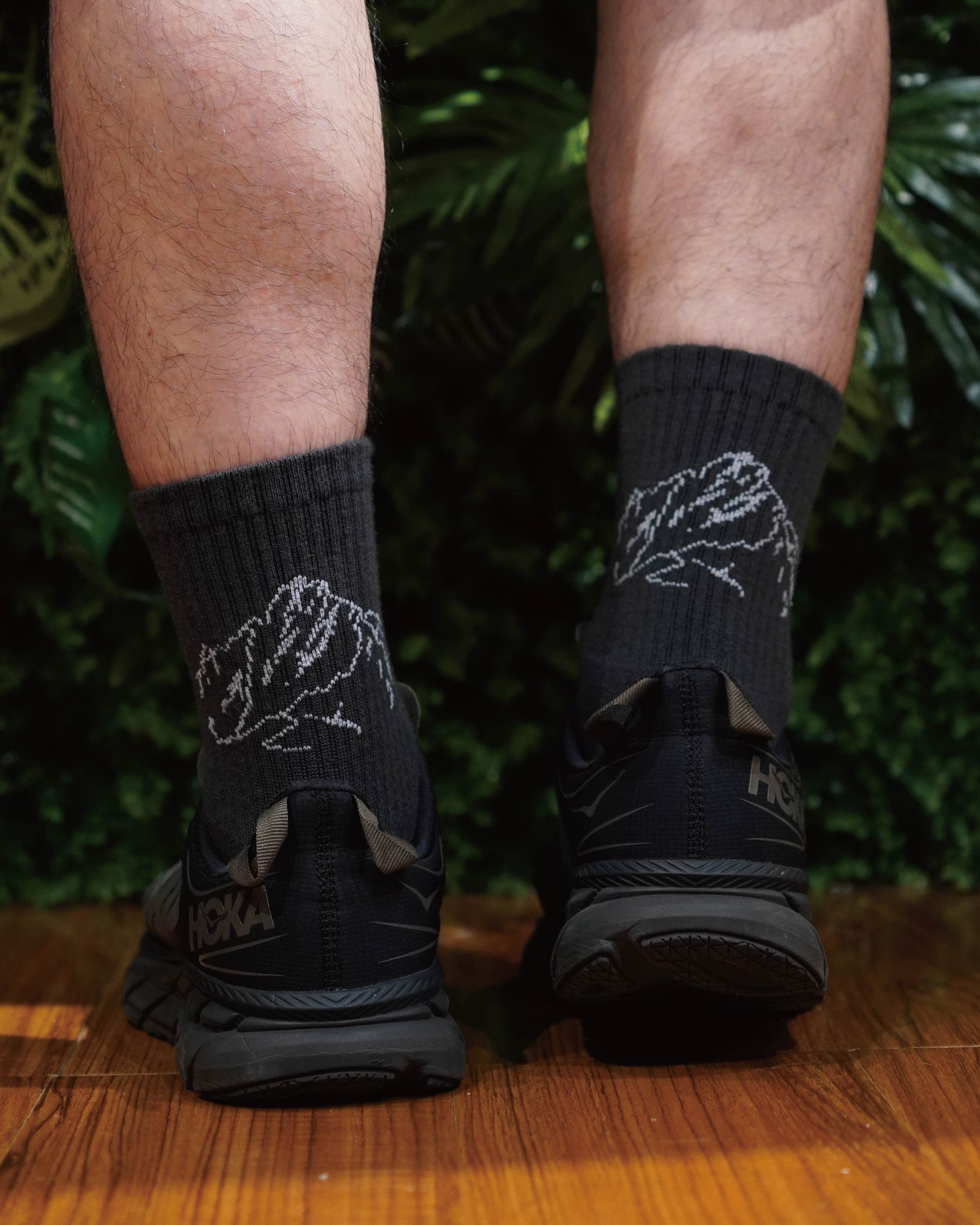 HANCHOR x nozzle quiz RWS Merino Wool Hike Trek Socks