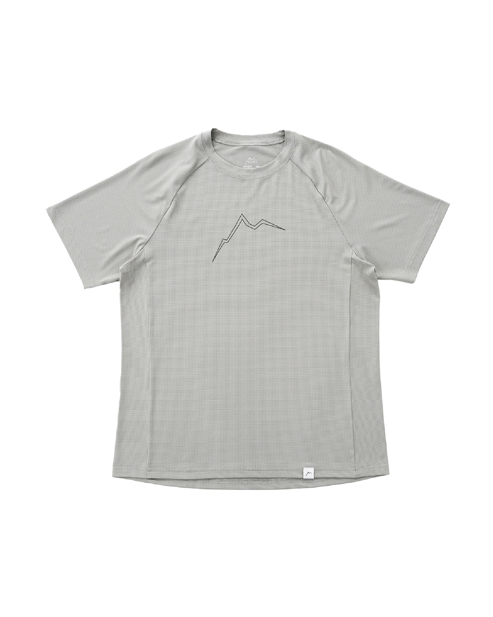 CAYL Reflect Logo Air Short Sleeve / Light Grey - Wild Camping