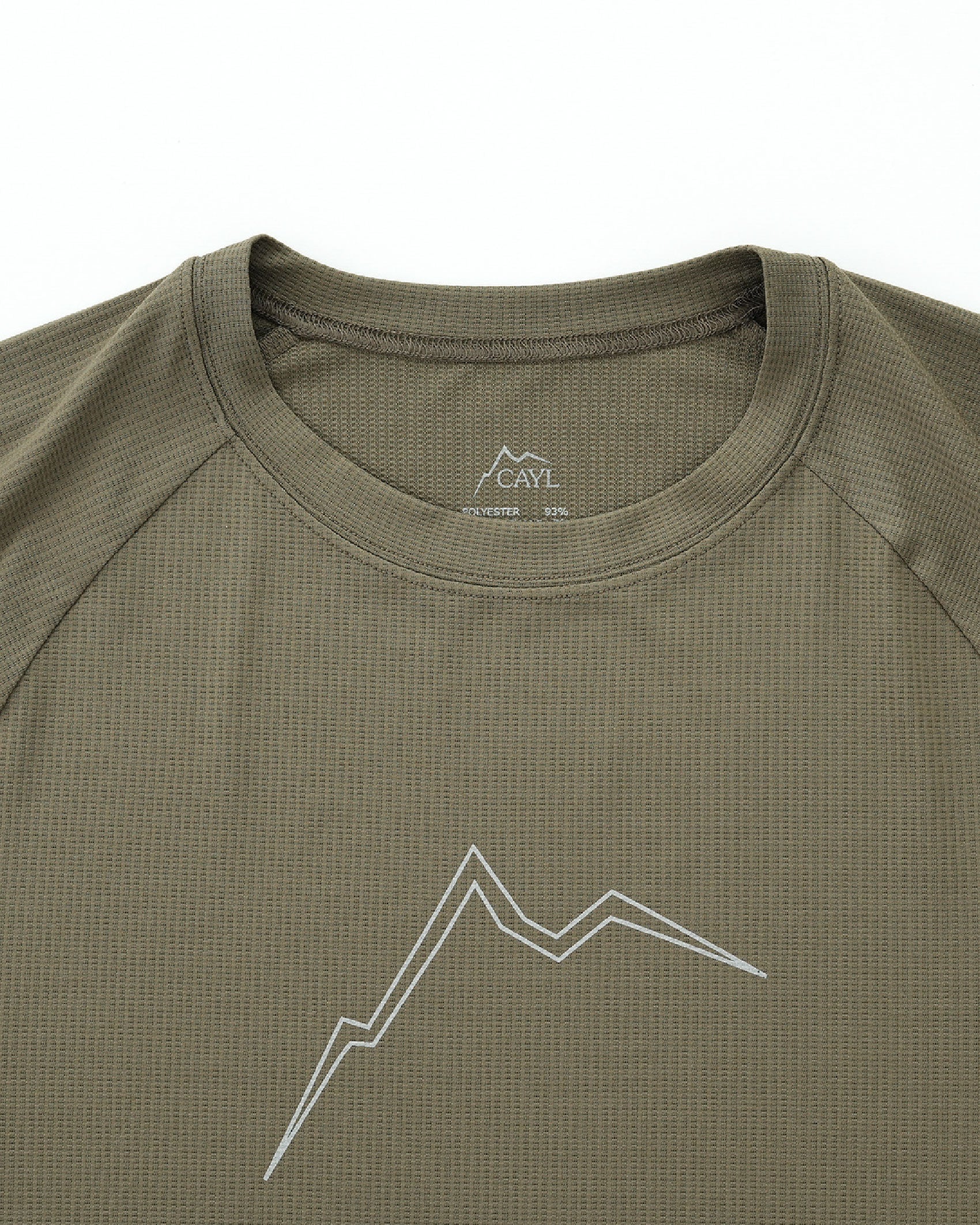 CAYL Reflect Logo Air Short Sleeve / Olive - Wild Camping