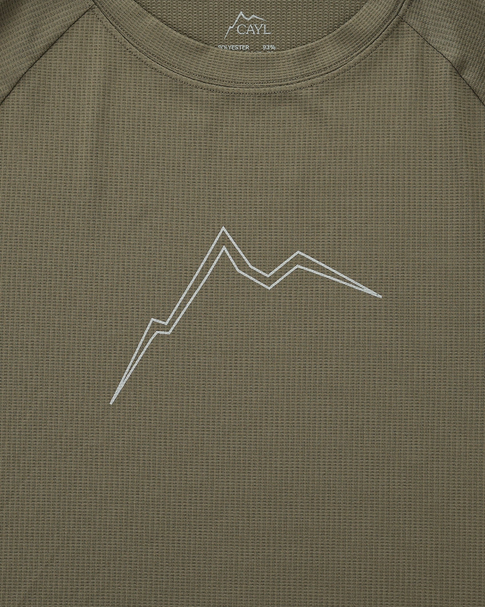CAYL Reflect Logo Air Short Sleeve / Olive - Wild Camping