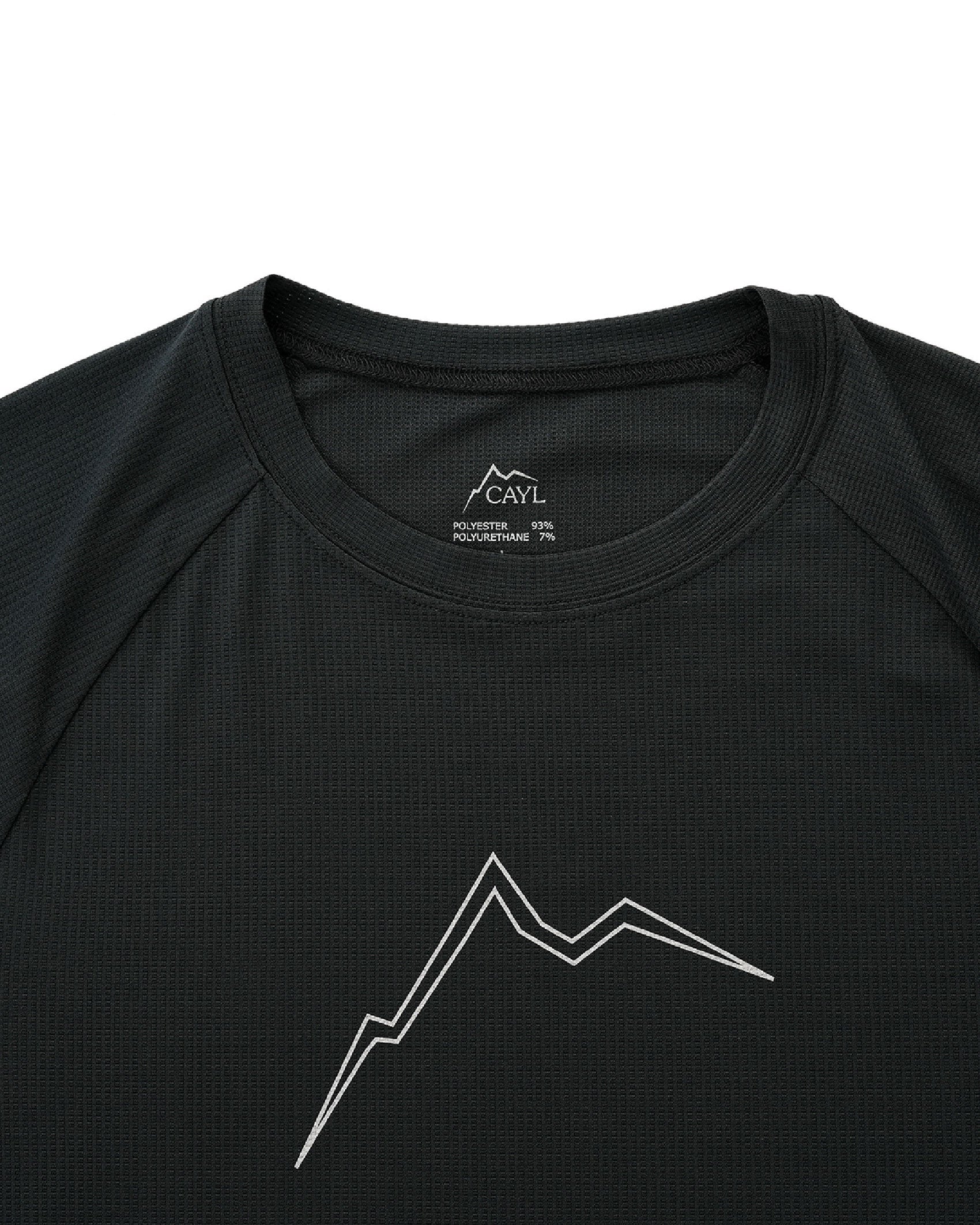 CAYL Reflect Logo Air Short Sleeve / Black - Wild Camping