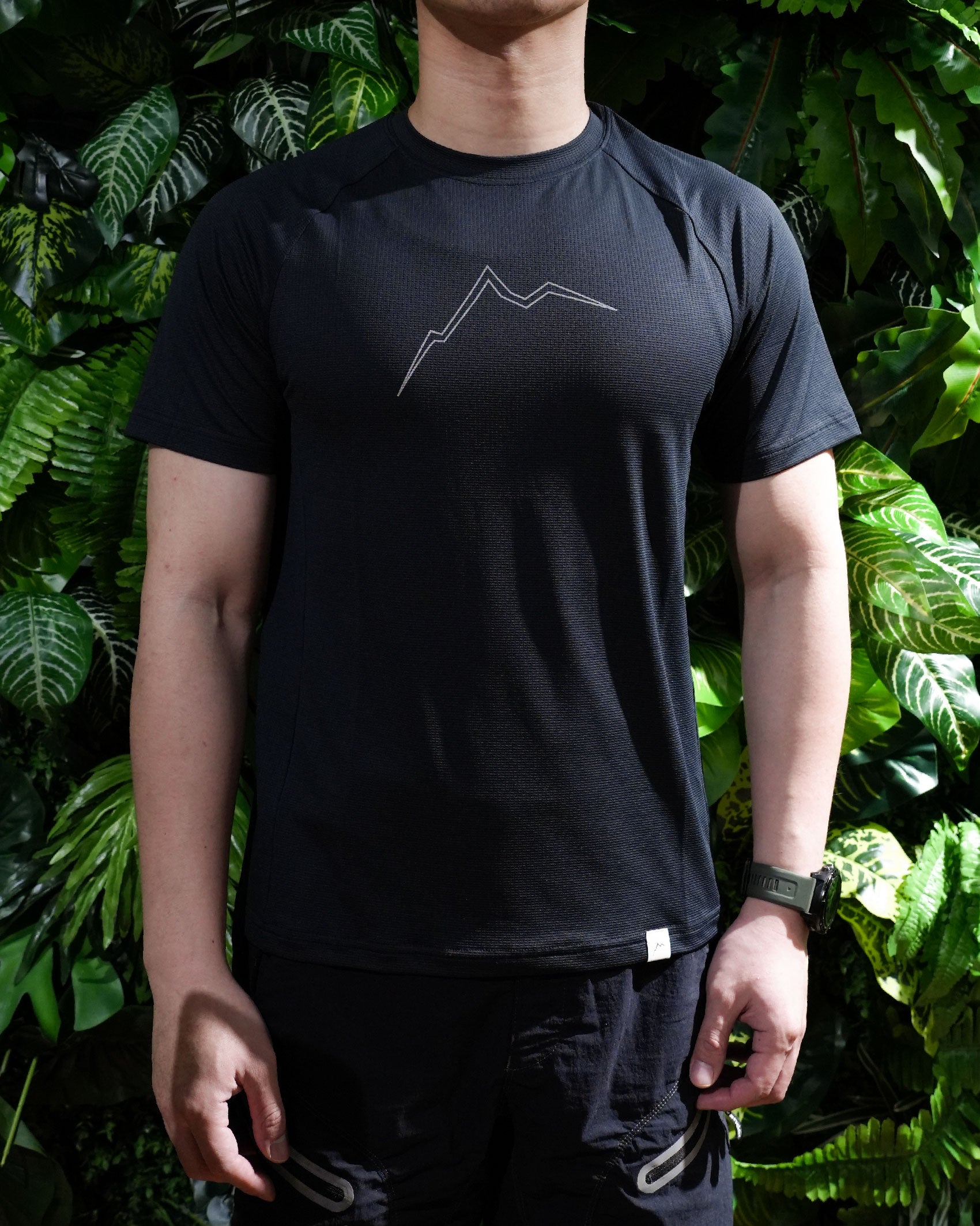 CAYL Reflect Logo Air Short Sleeve / Black - Wild Camping