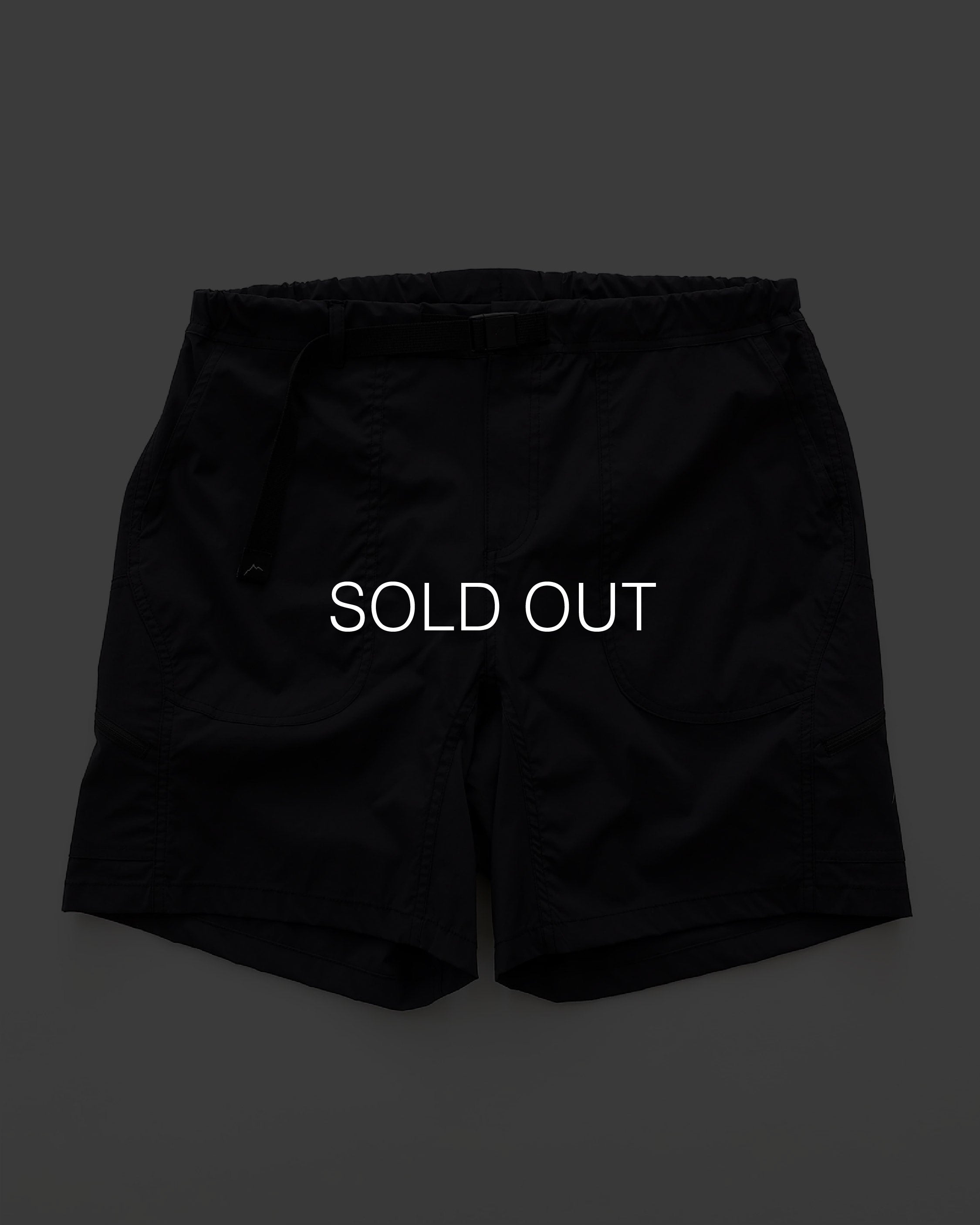 CAYL 6 Pocket Hiking Shorts / Black - Wild Camping