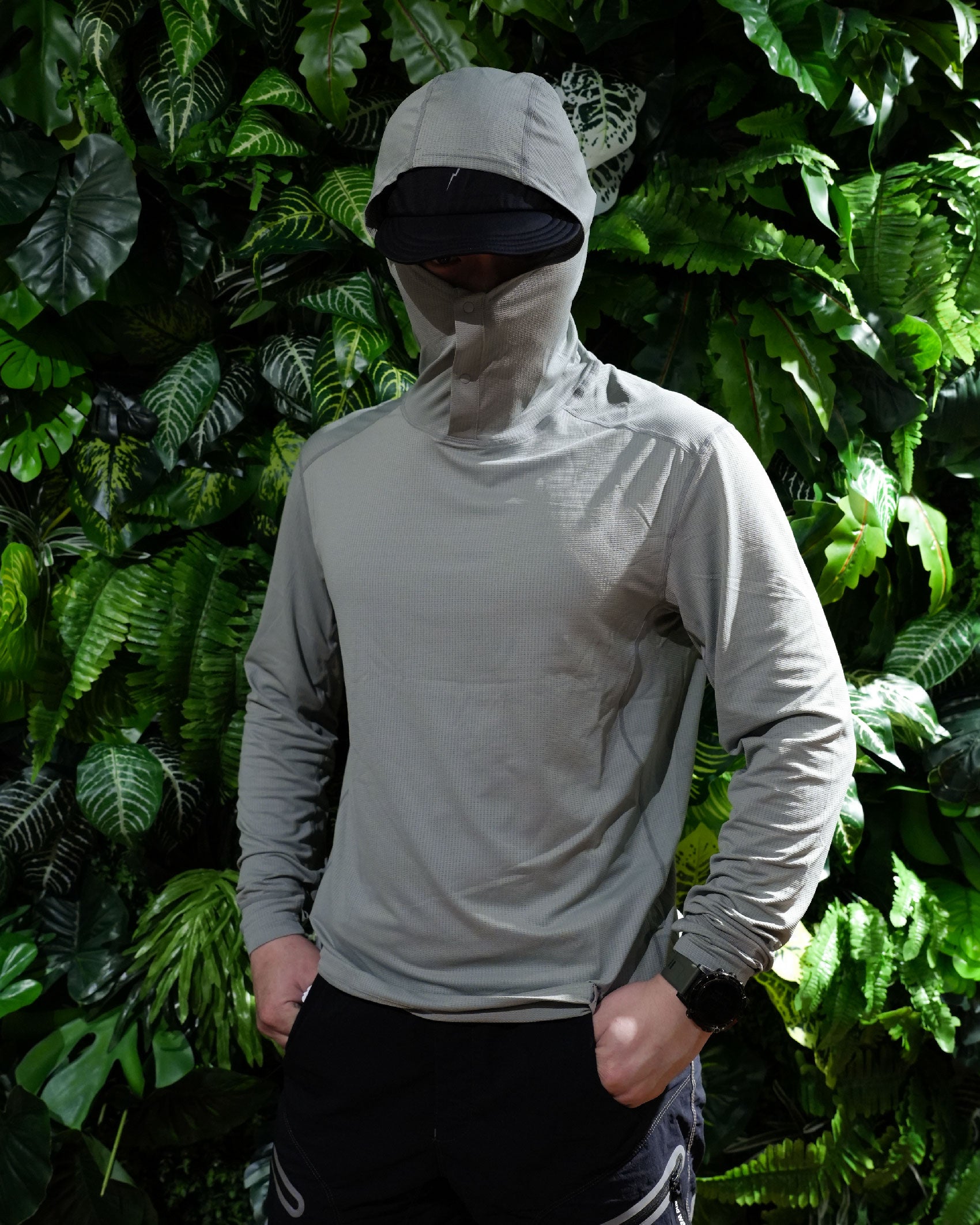CAYL Snap Air Hoody / Light Grey - Wild Camping