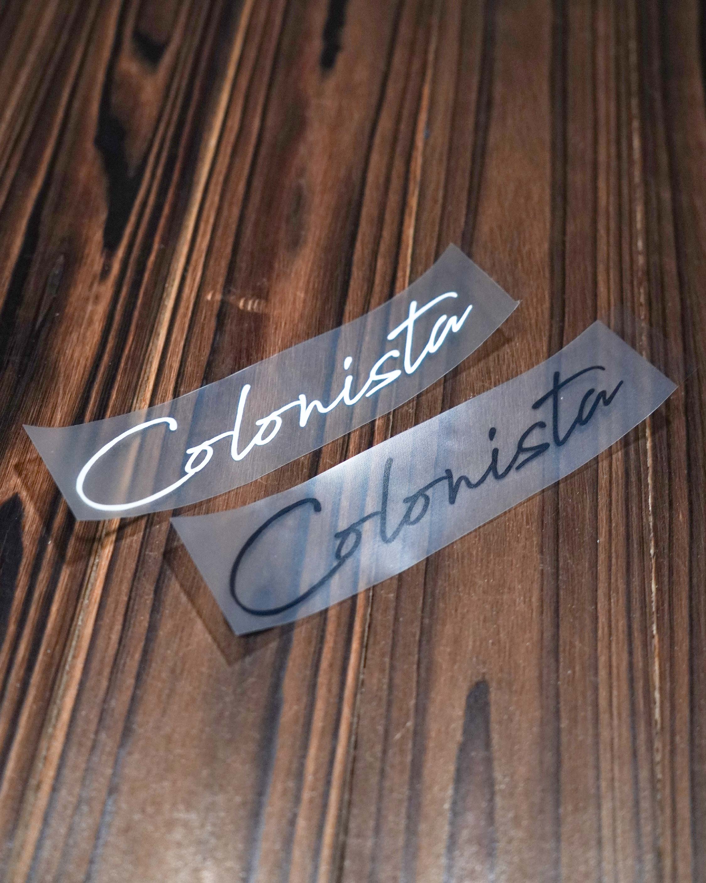 Colonista Original Cutting Sticker