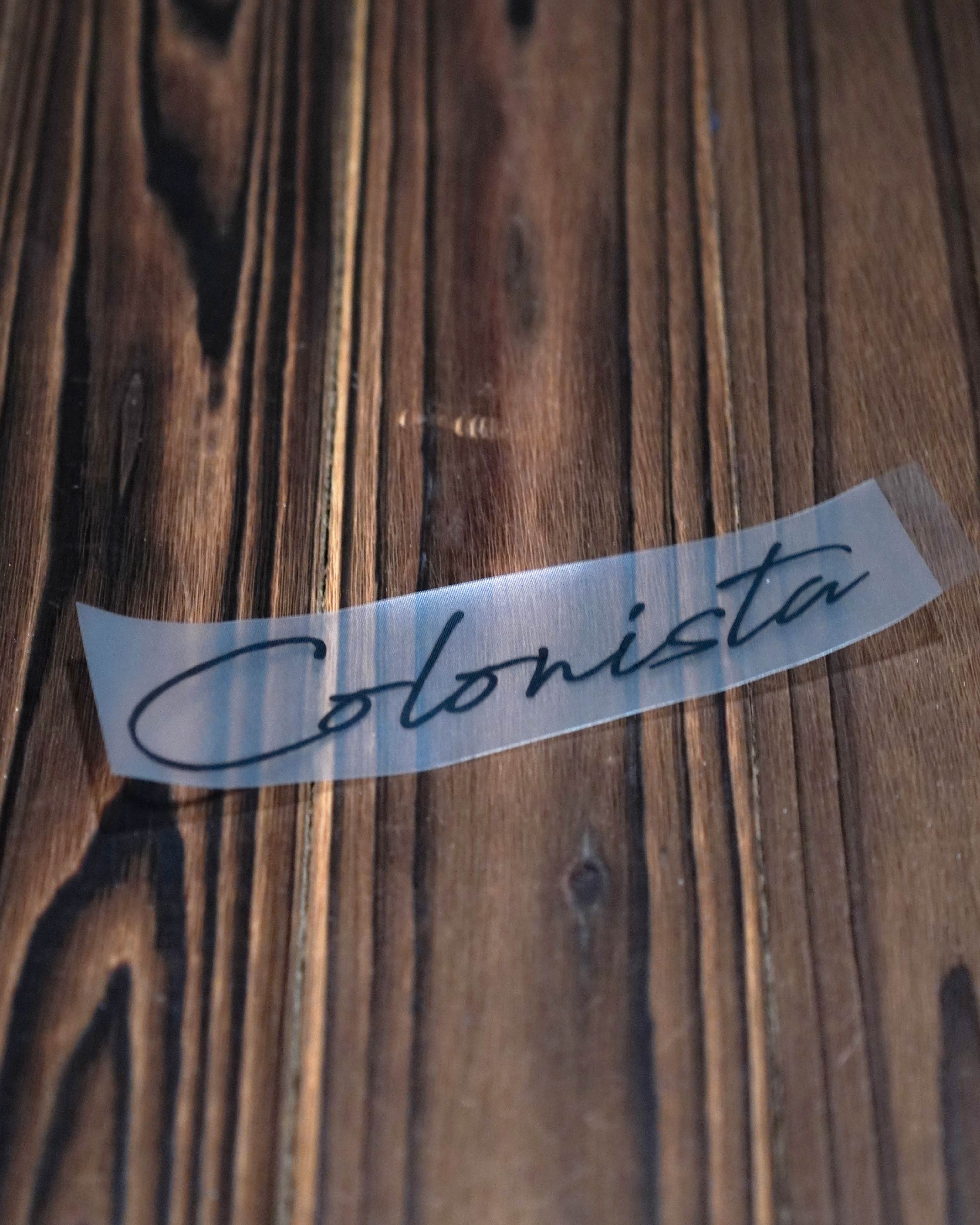 Colonista Original Cutting Sticker