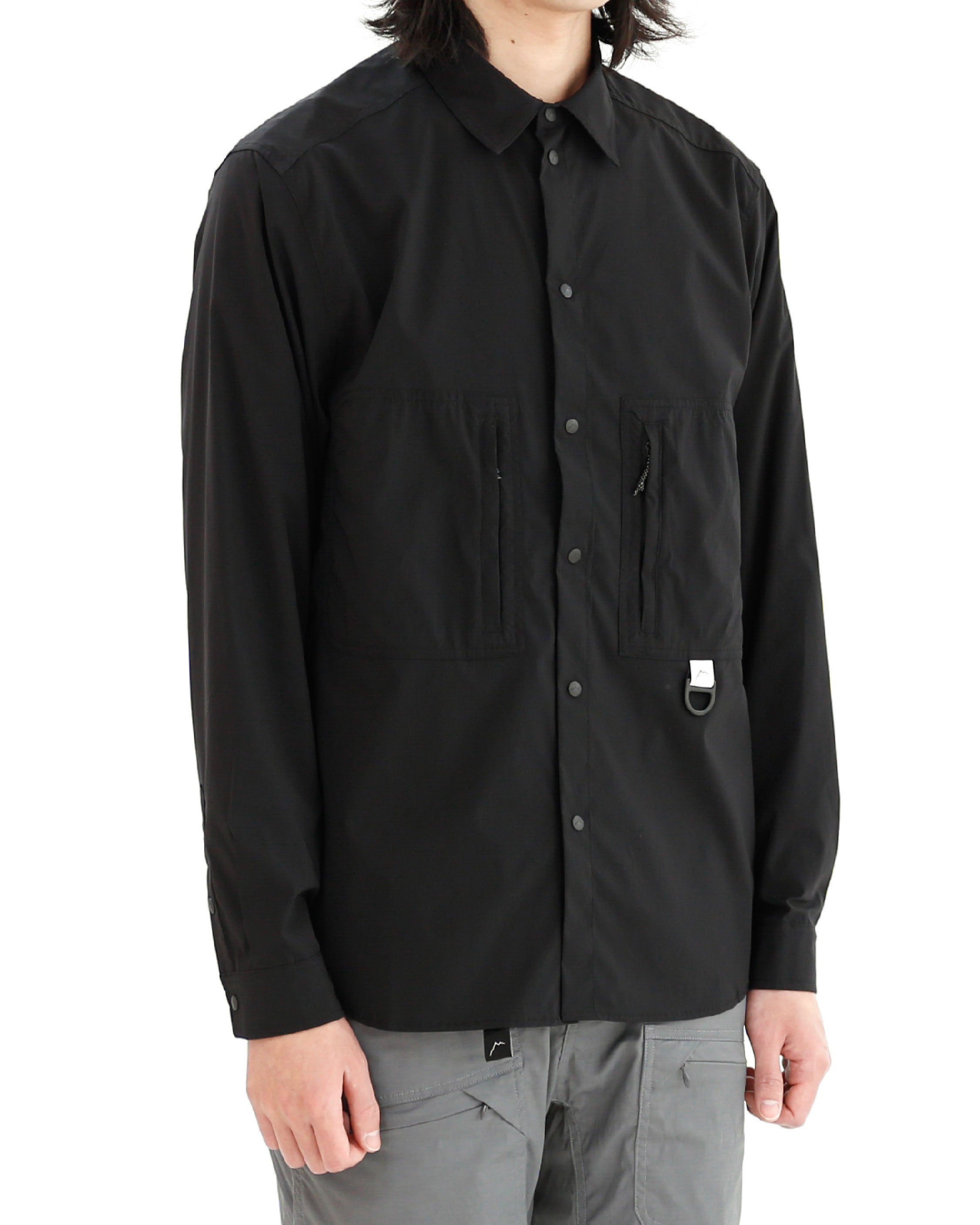 CAYL Stretch Nylon Hiker Shirts / Black