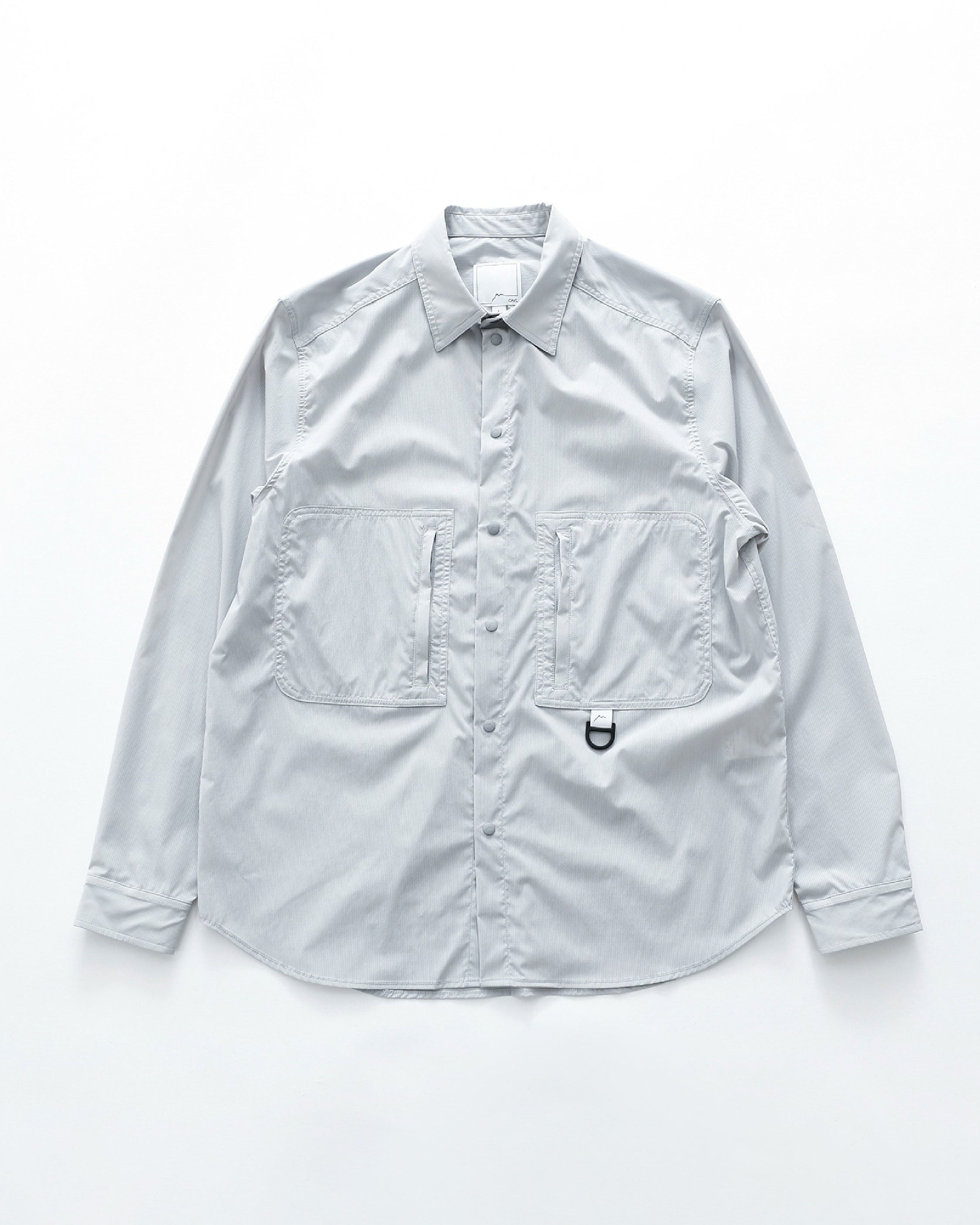 CAYL Stretch Nylon Hiker Shirts / Light Grey