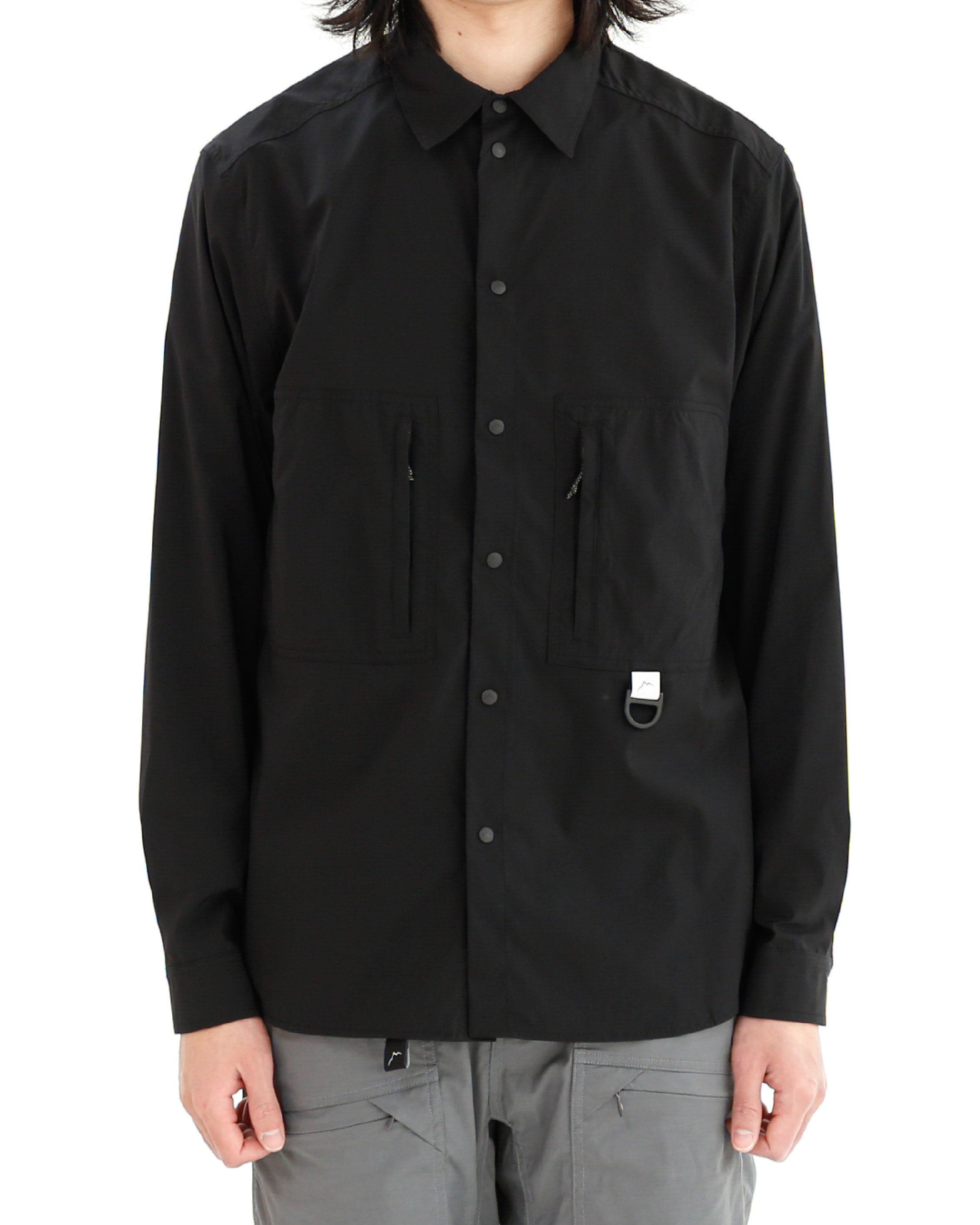 CAYL Stretch Nylon Hiker Shirts / Black