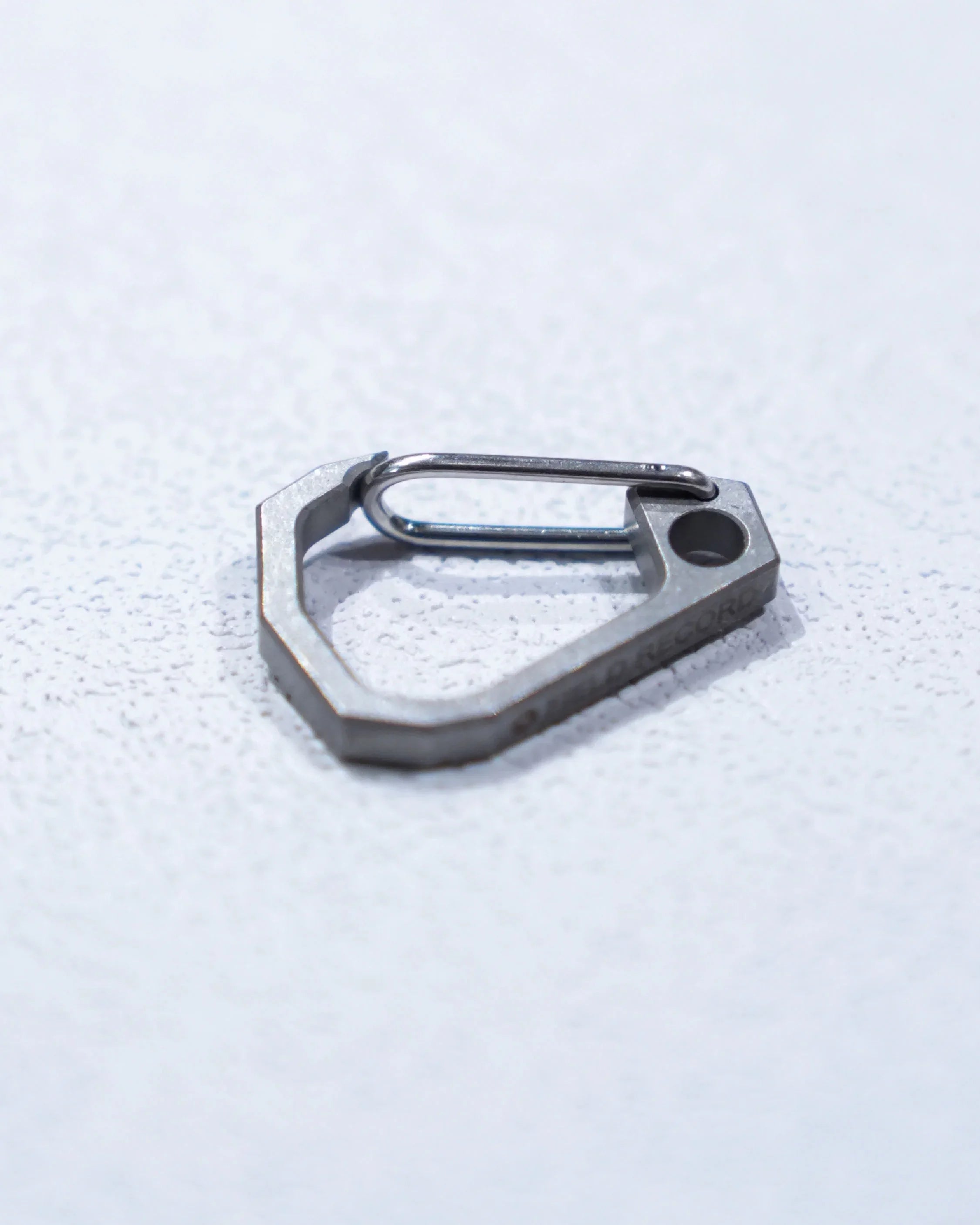 Field Record Titanium Carabiner Clip
