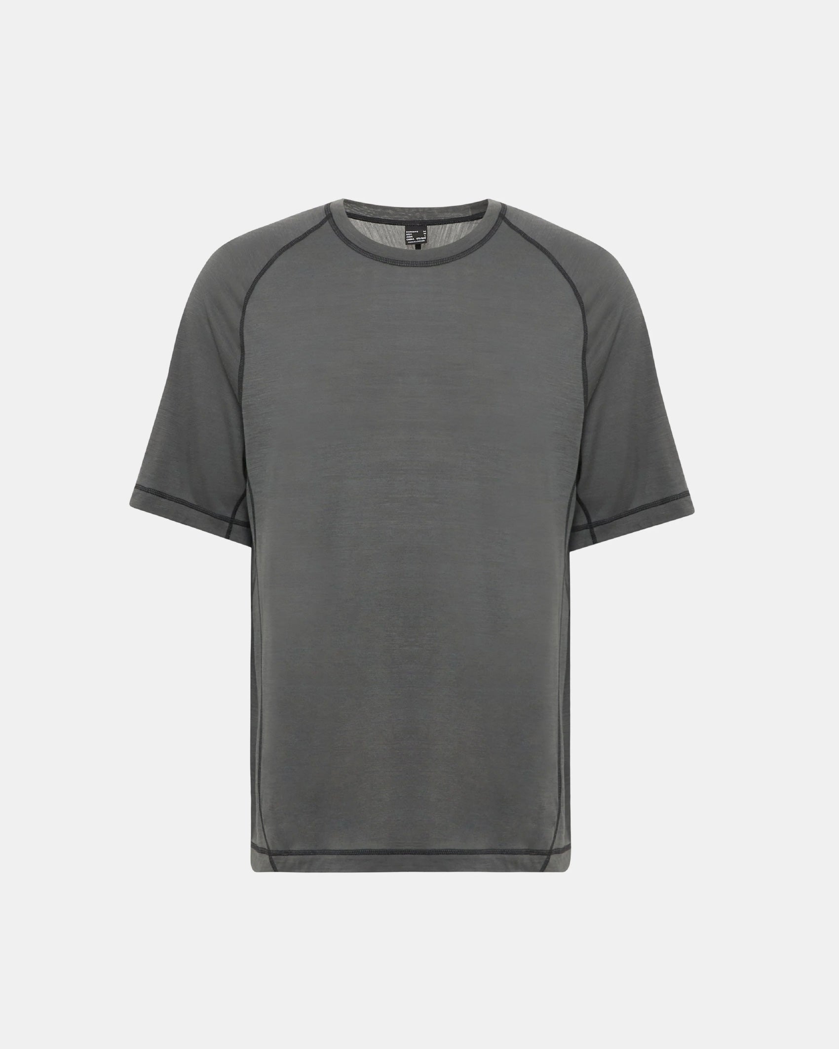 Hiking Patrol x Mammut Tree Wool FL T-Shirt / Gabbro - Wild Camping