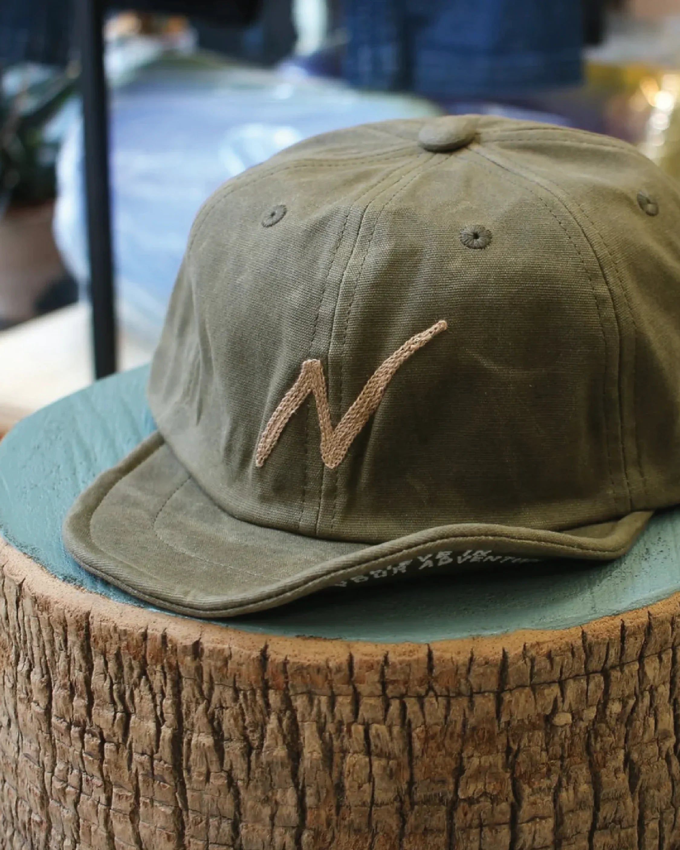 Nanga x Clef Waxed Cotton B.CAP