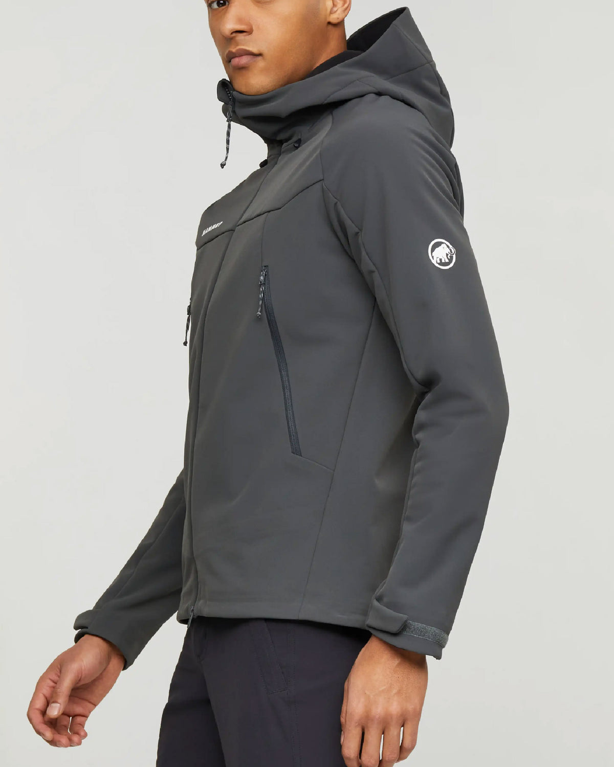 Mammut Winterfield SO Hooded Jacket AF Men / Gabbro - Wild Camping