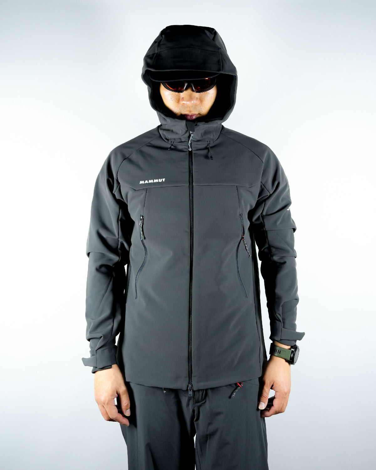 Mammut Winterfield SO Hooded Jacket AF Men / Gabbro