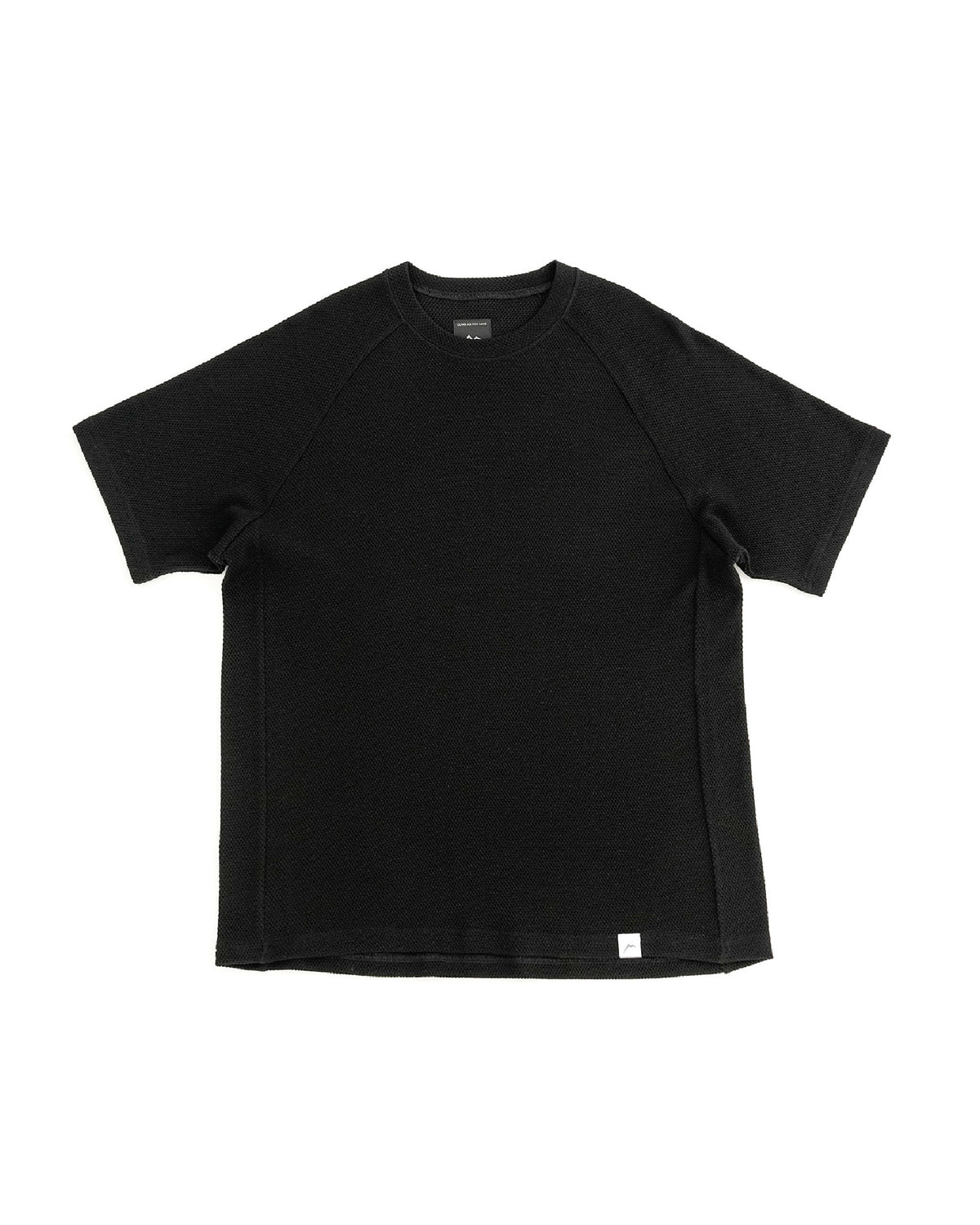CAYL Wool Mesh Short Sleeve / Black - Wild Camping