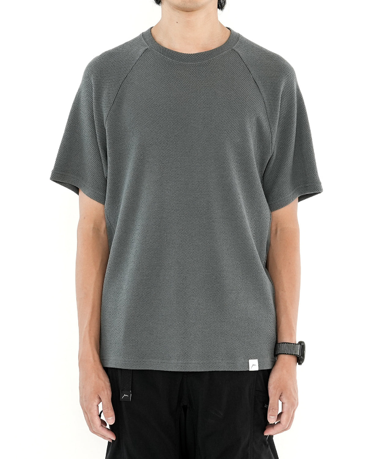 CAYL Wool Mesh Short Sleeve / Grey - Wild Camping