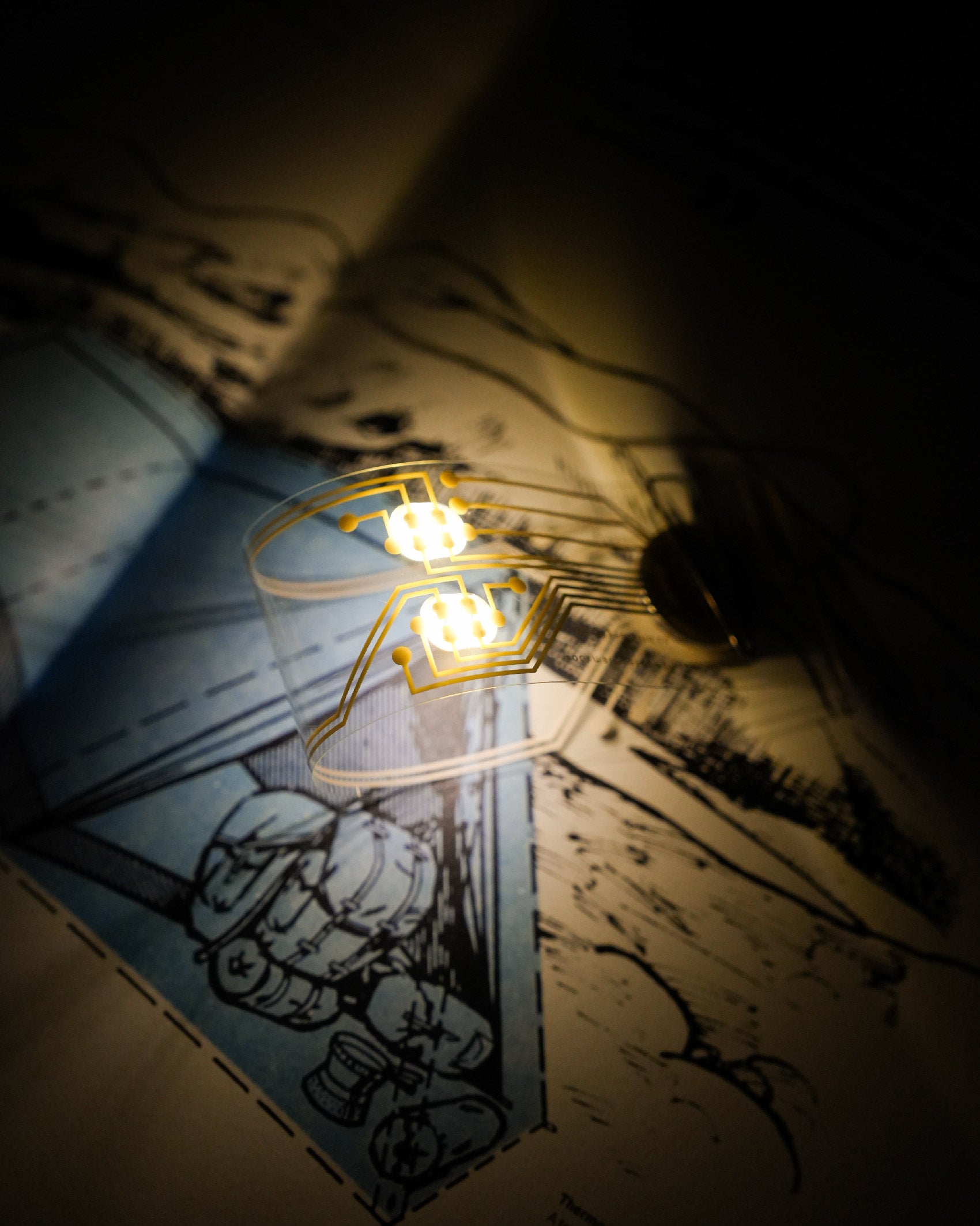 Field Record Bookmark Film Light