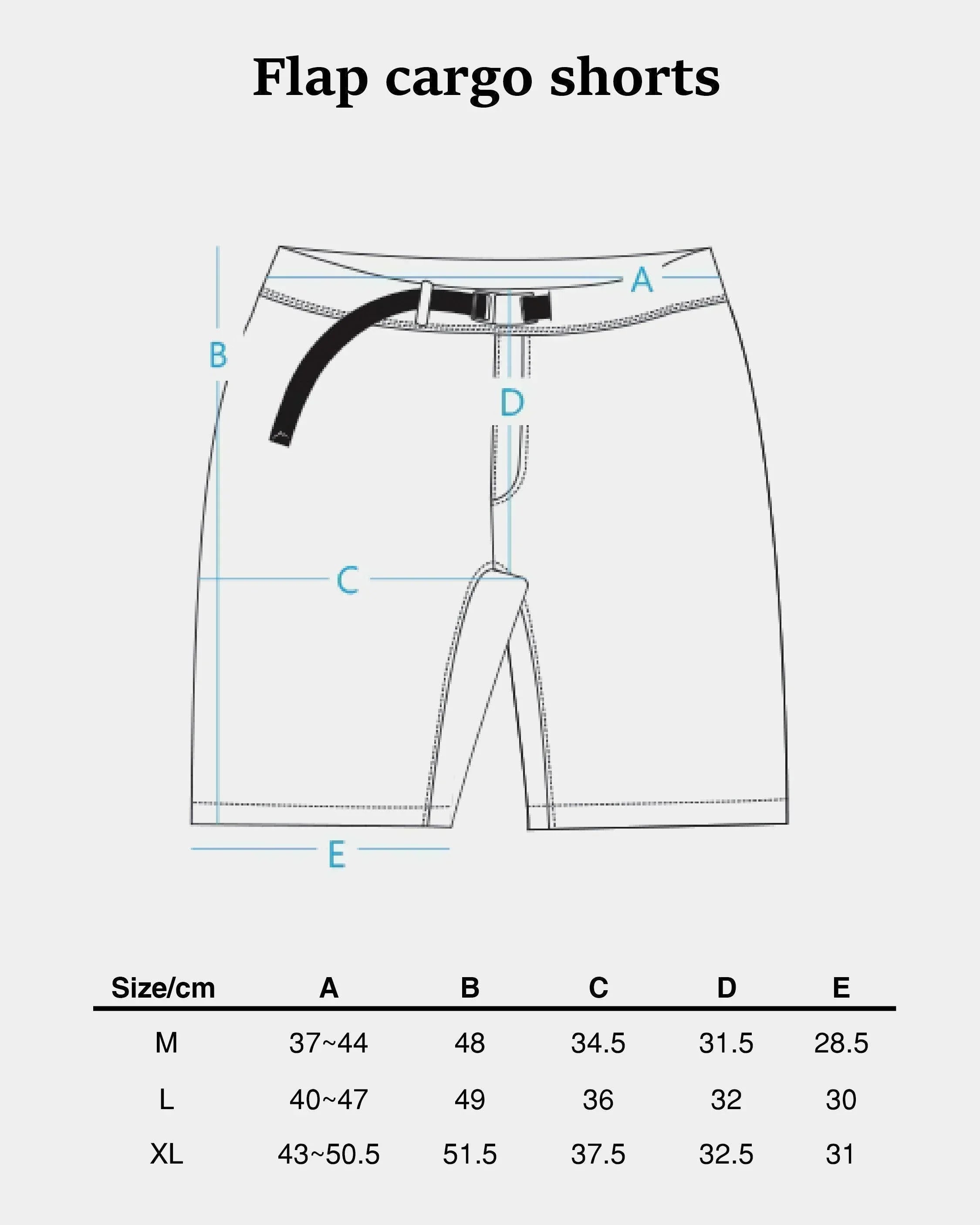CAYL Flap Cargo Shorts - Wild Camping