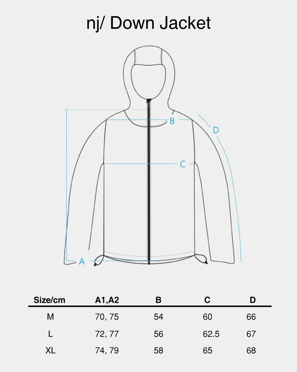 CAYL nj/ Down Jacket / Brown - Wild Camping