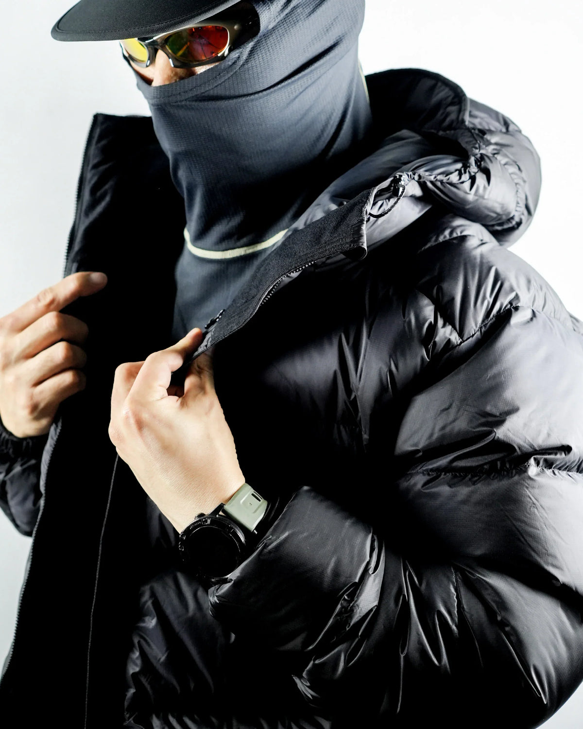 CAYL nj/ Down Jacket / Black - Wild Camping