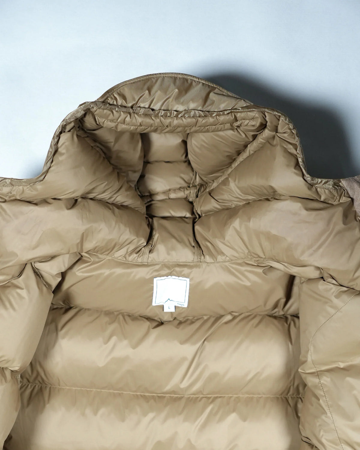 CAYL nj/ Down Jacket / Brown - Wild Camping