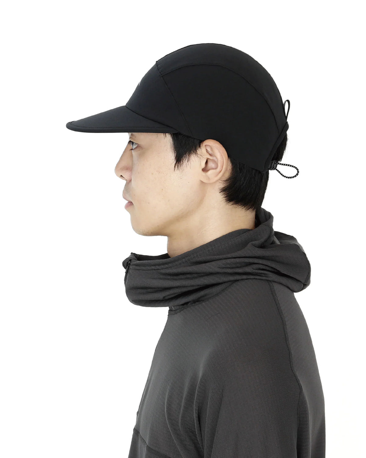 CAYL EQ 5 Panel Cap / Black - Wild Camping