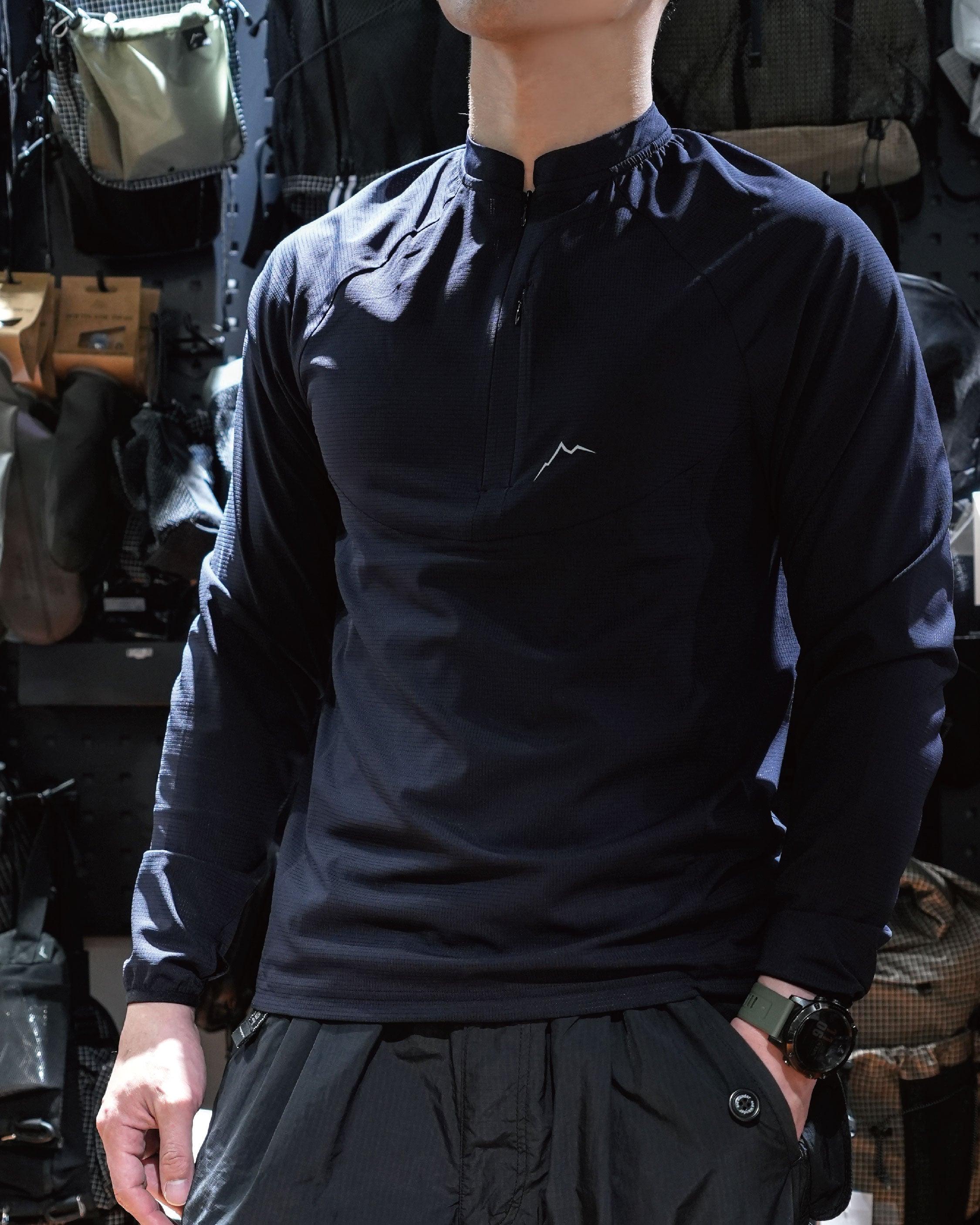 CAYL Light Flow Half Zip / Black - Wild Camping