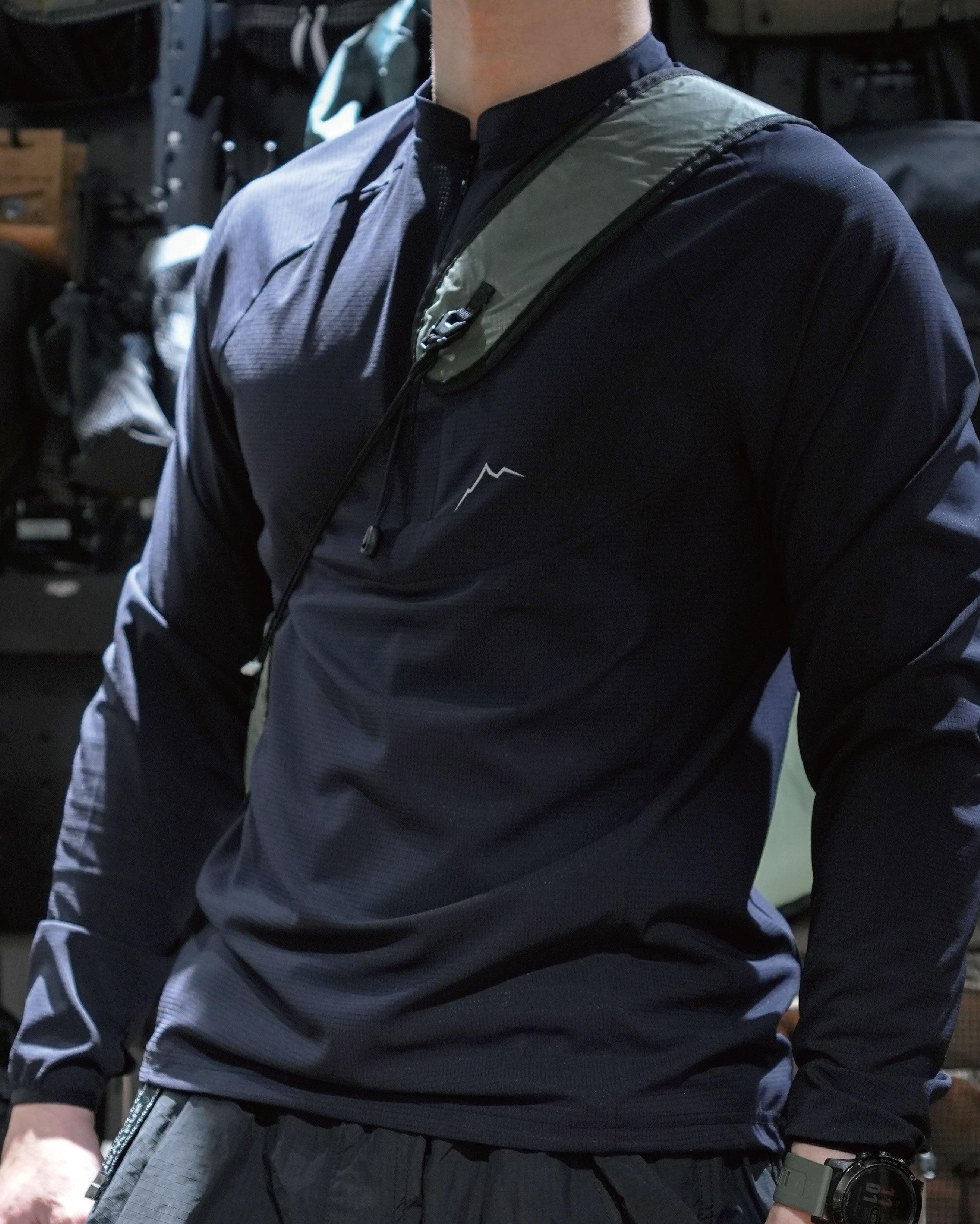 CAYL Light Flow Half Zip / Black - Wild Camping