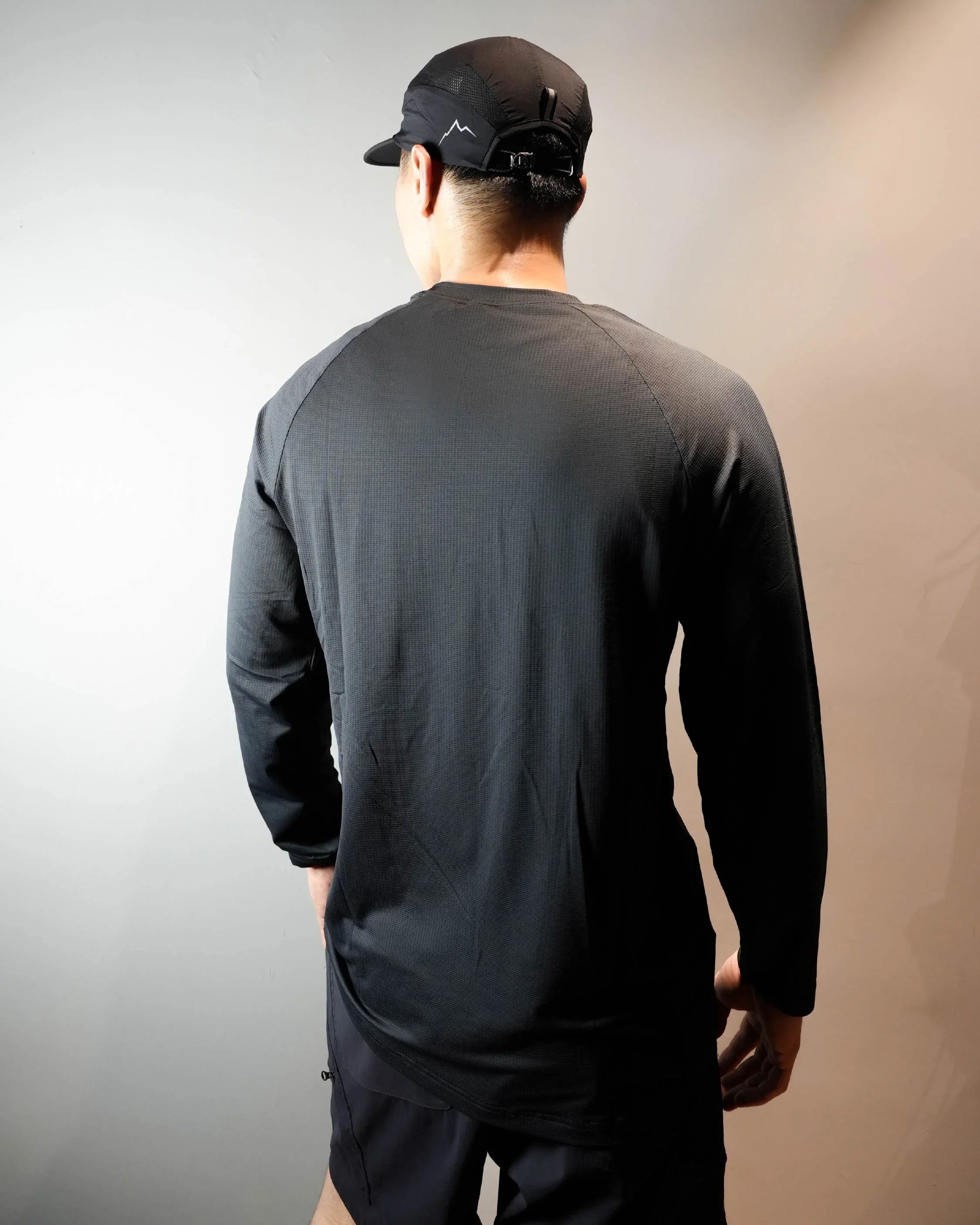 CAYL Logo Air Long Sleeve / Black - Wild Camping