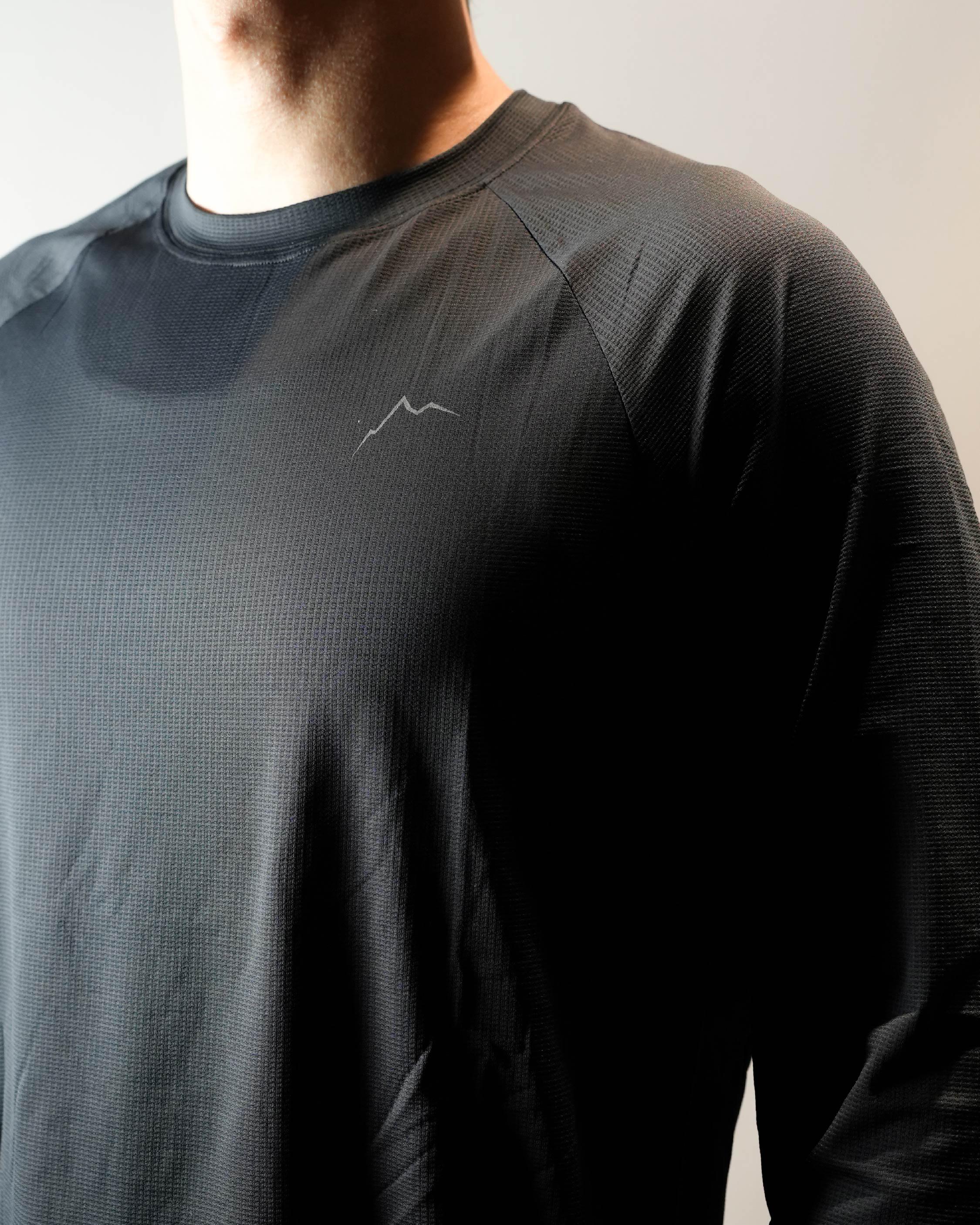 CAYL Logo Air Long Sleeve / Black - Wild Camping