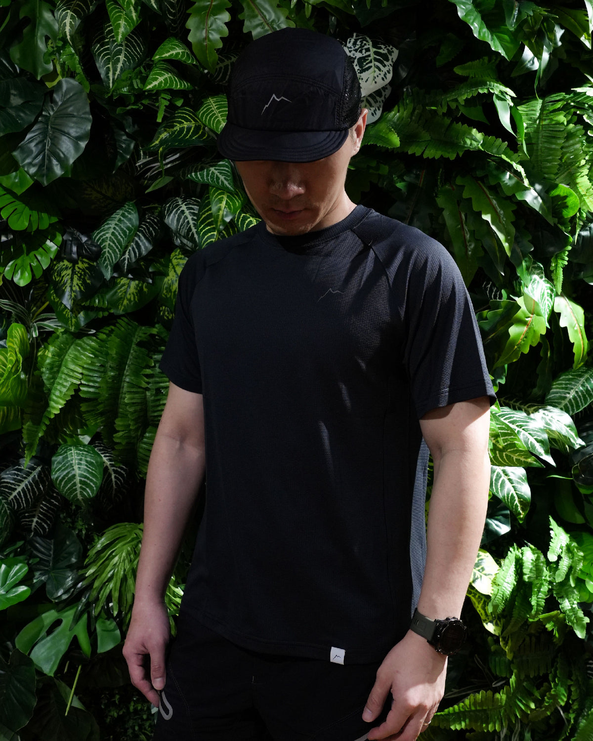 CAYL Logo Air Short Sleeve / Black - Wild Camping