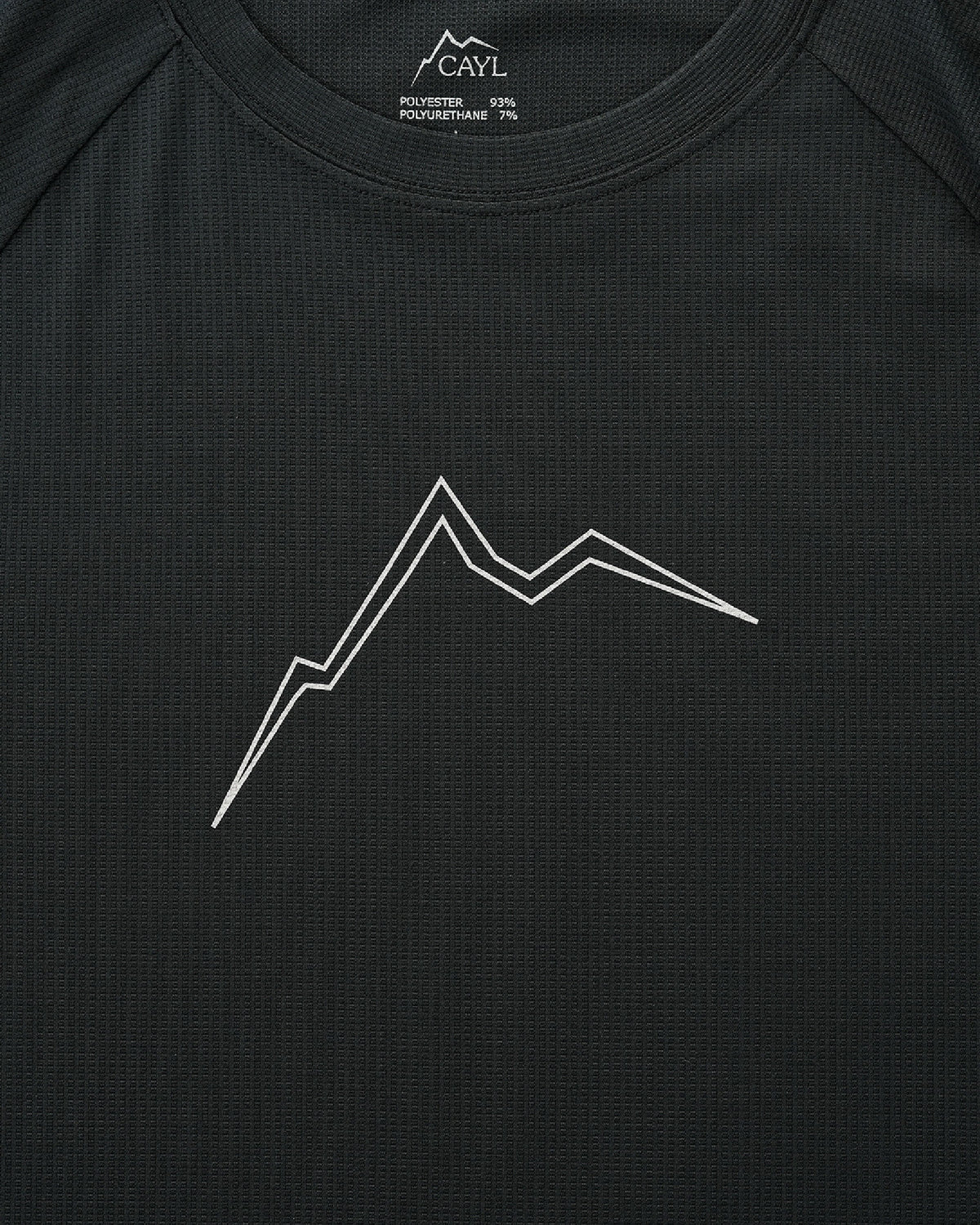 CAYL Reflect Logo Air Short Sleeve / Black - Wild Camping
