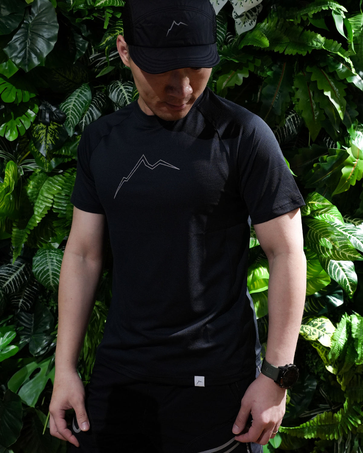 CAYL Reflect Logo Air Short Sleeve / Black - Wild Camping