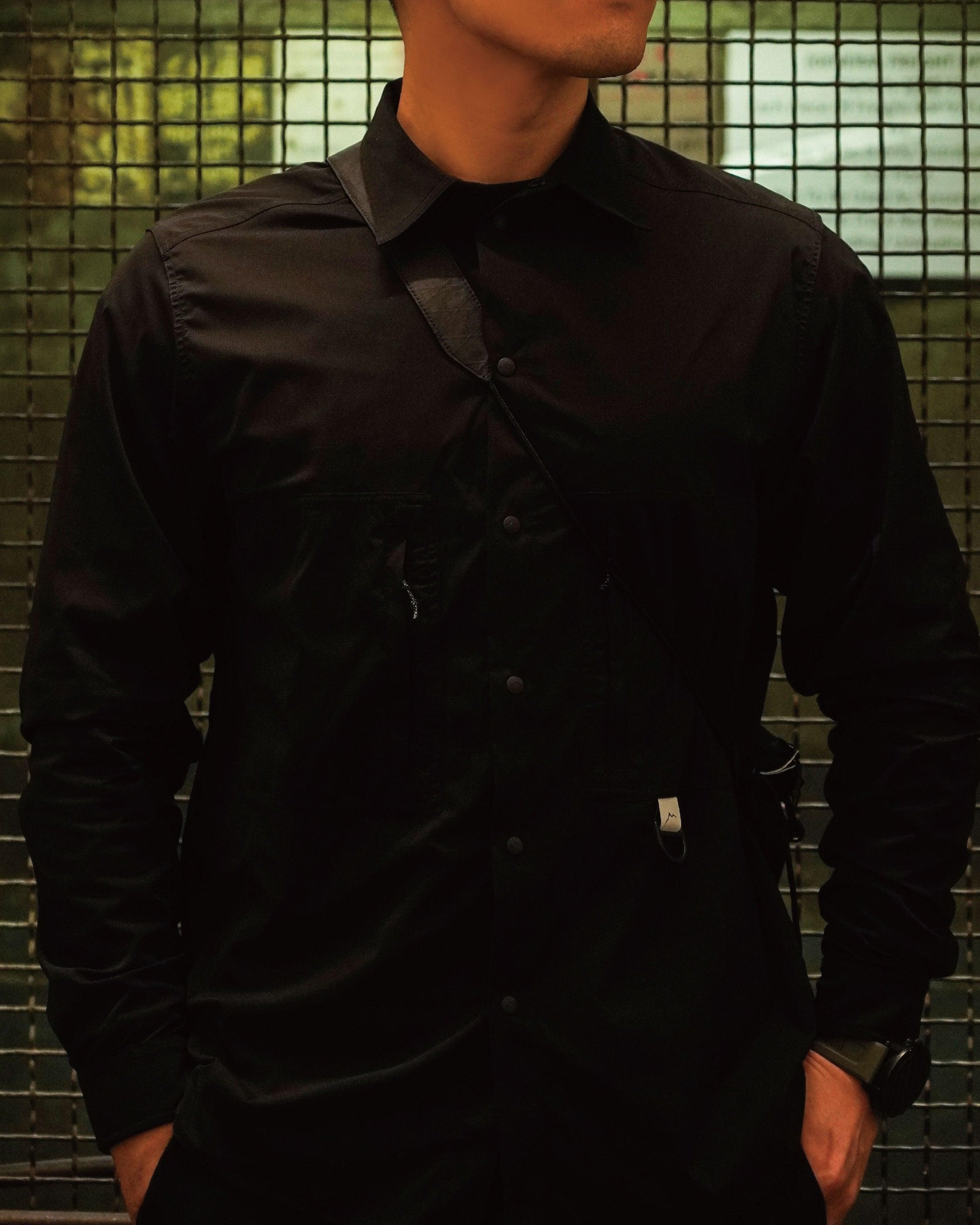 CAYL Stretch Nylon Hiker Shirts / Black - Wild Camping