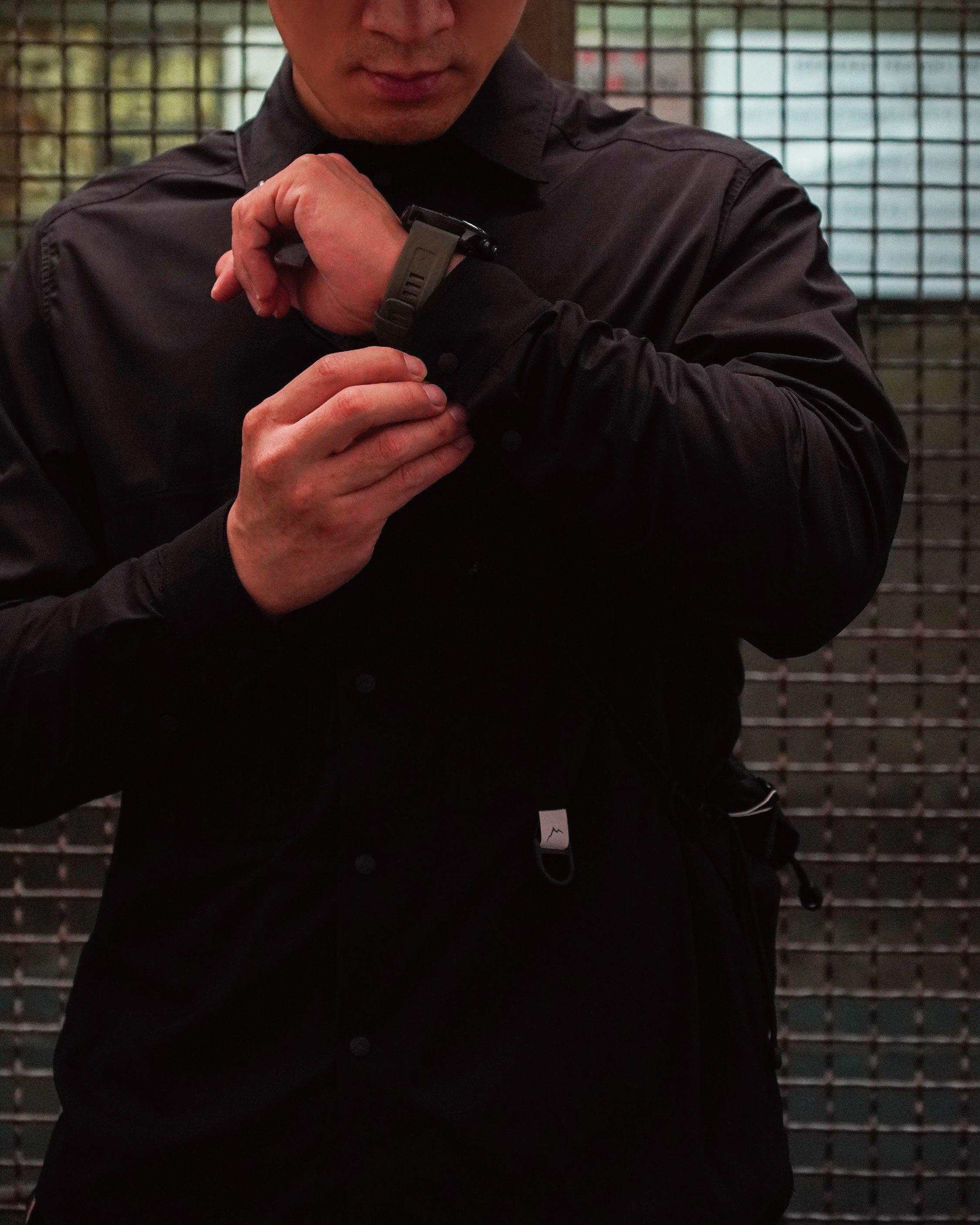 CAYL Stretch Nylon Hiker Shirts / Black - Wild Camping