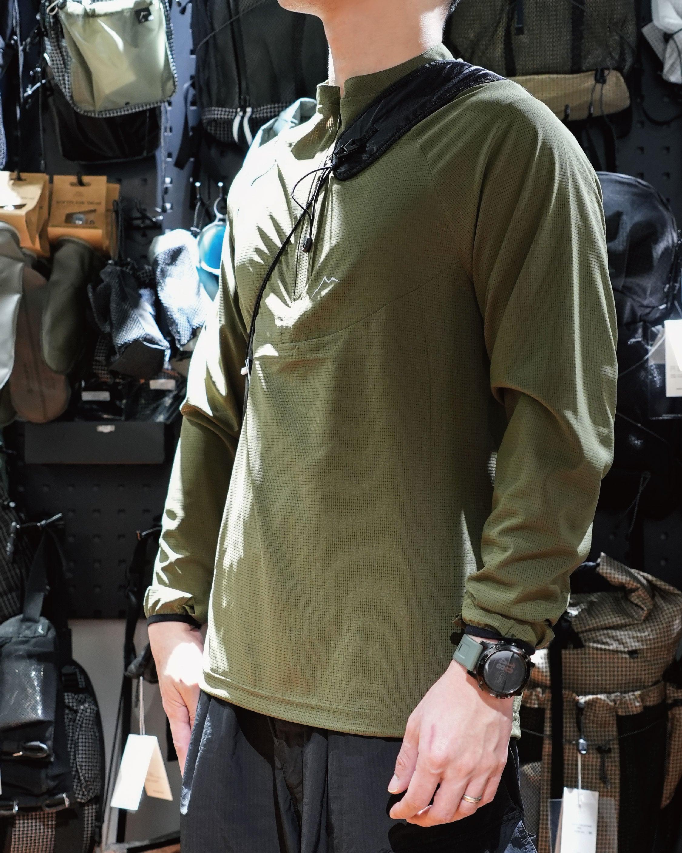 CAYL Light Flow Half Zip / Brown Khaki - Wild Camping