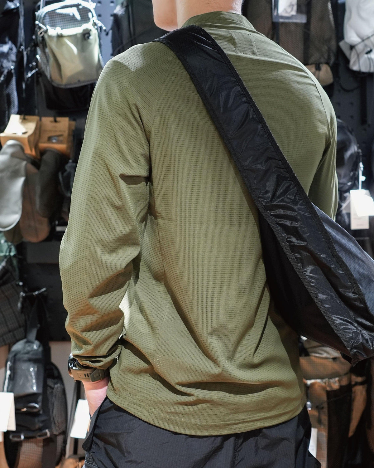 CAYL Light Flow Half Zip / Brown Khaki - Wild Camping