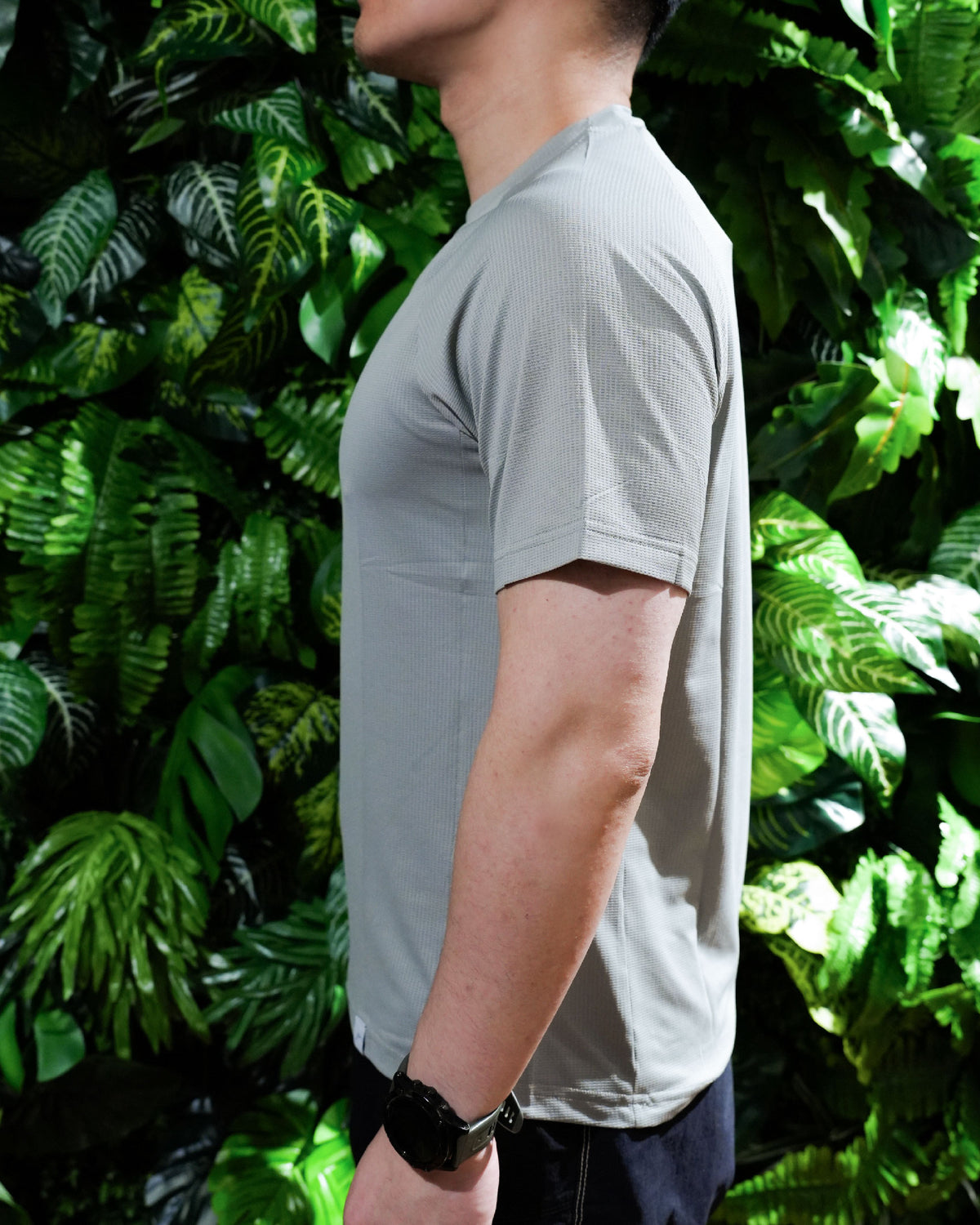 CAYL Reflect Logo Air Short Sleeve / Light Grey - Wild Camping