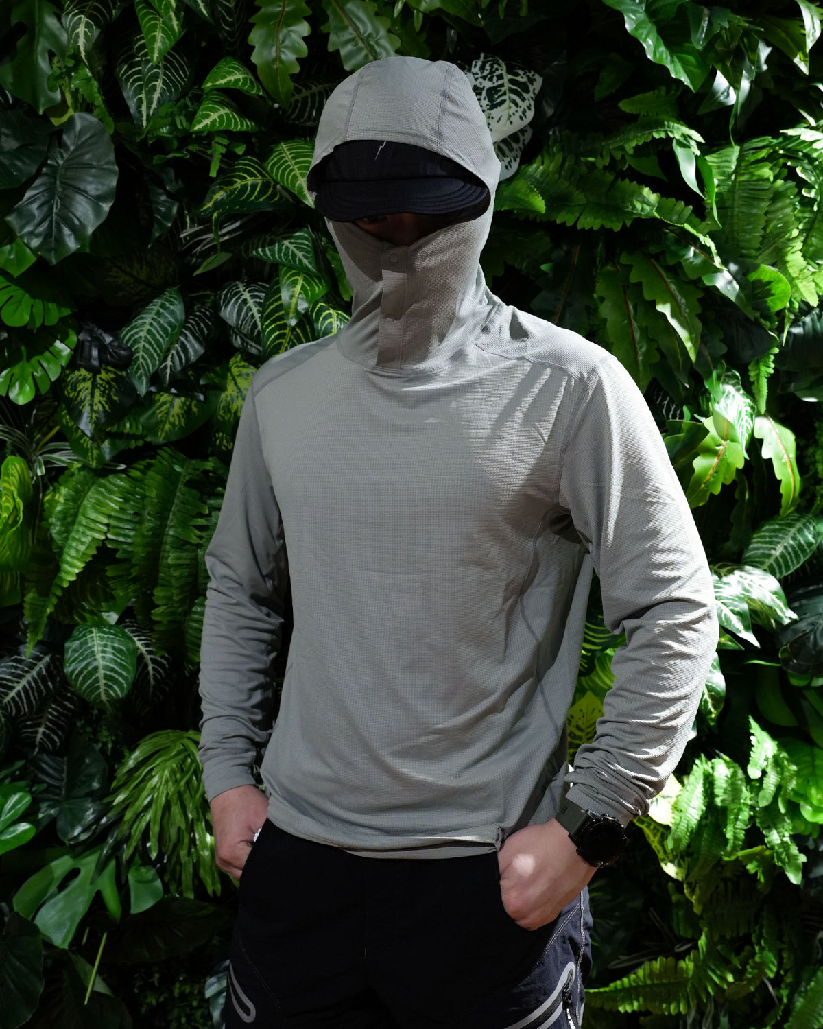 CAYL Snap Air Hoody / Light Grey - Wild Camping