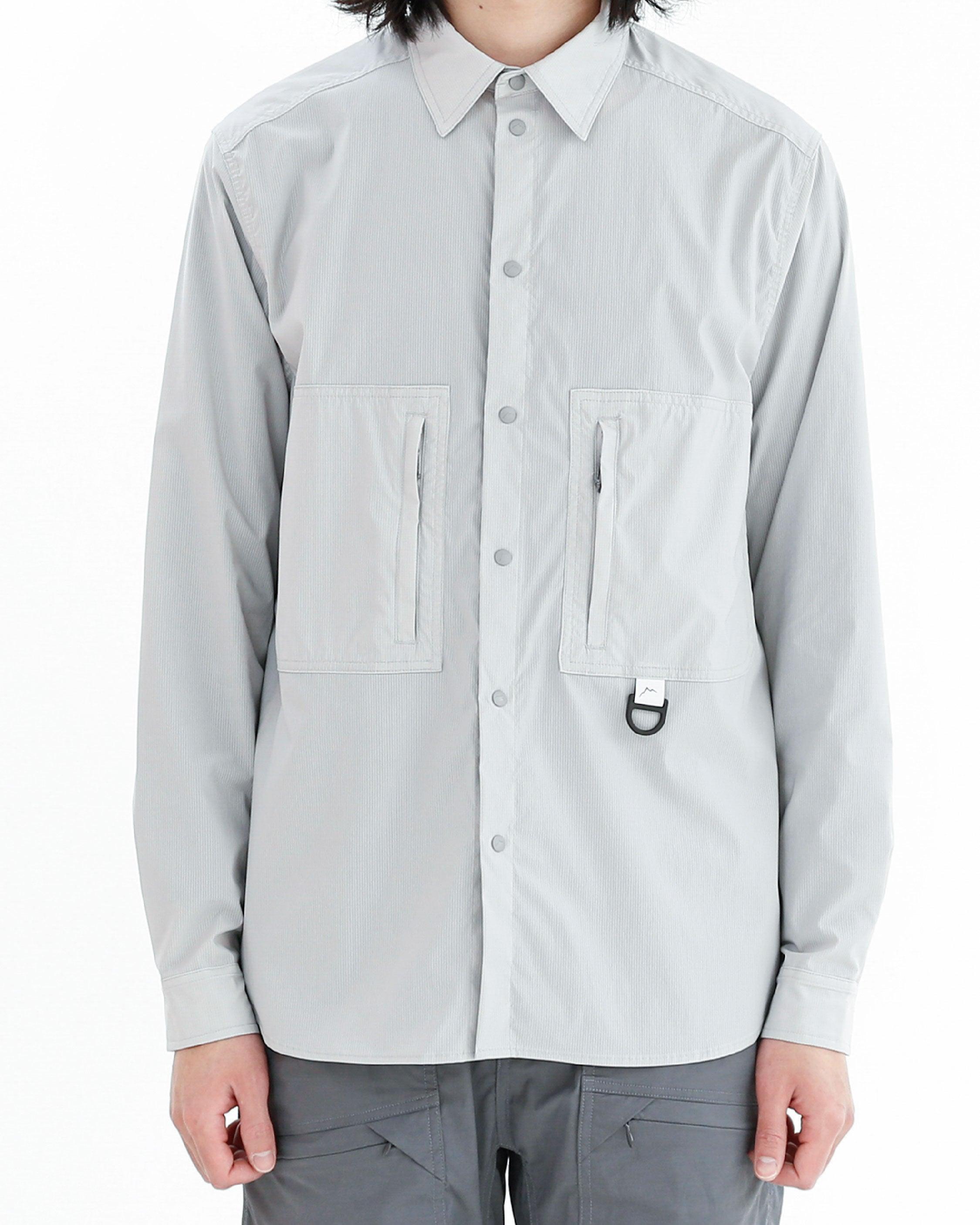 CAYL Stretch Nylon Hiker Shirts / Light Grey - Wild Camping