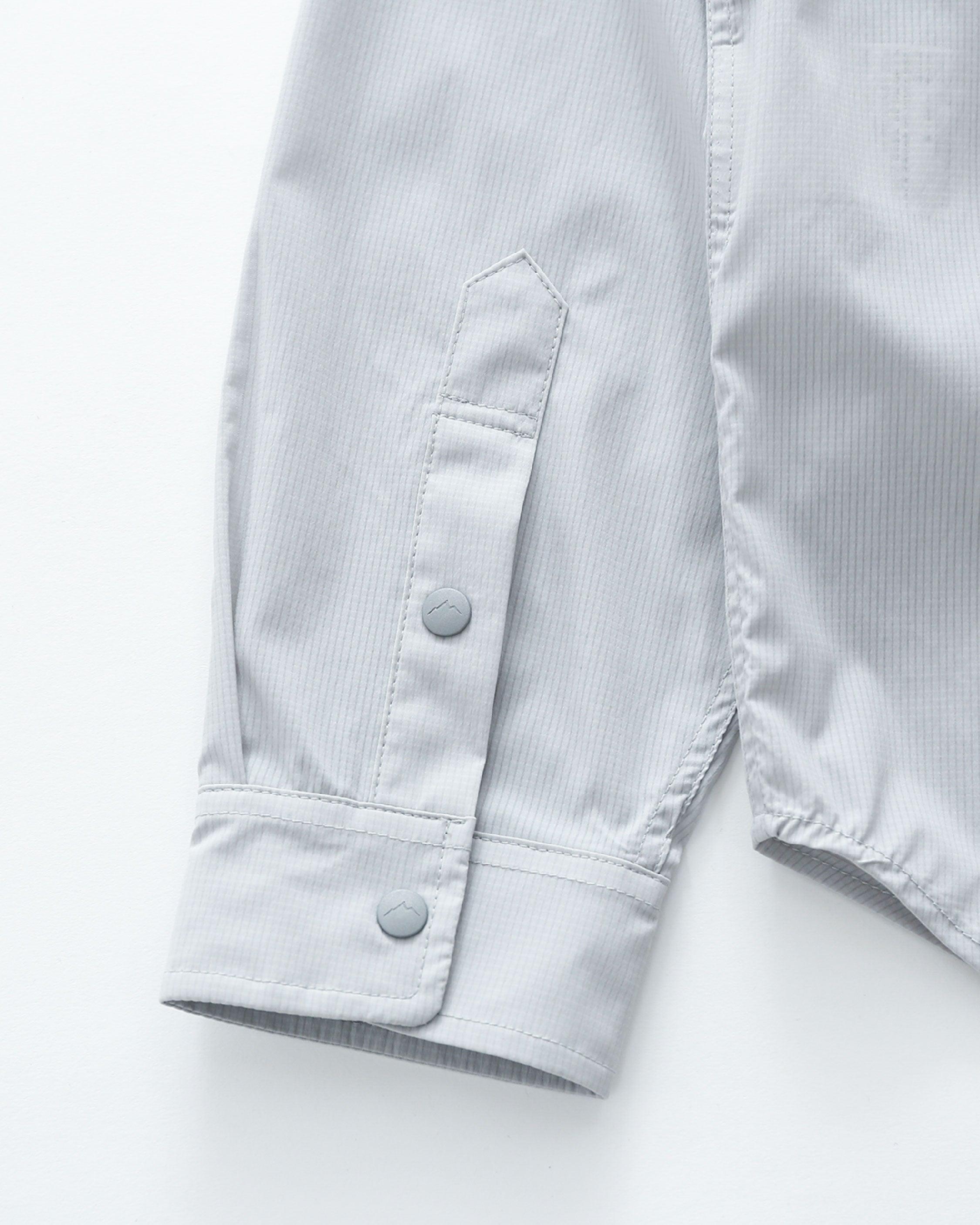 CAYL Stretch Nylon Hiker Shirts / Light Grey - Wild Camping