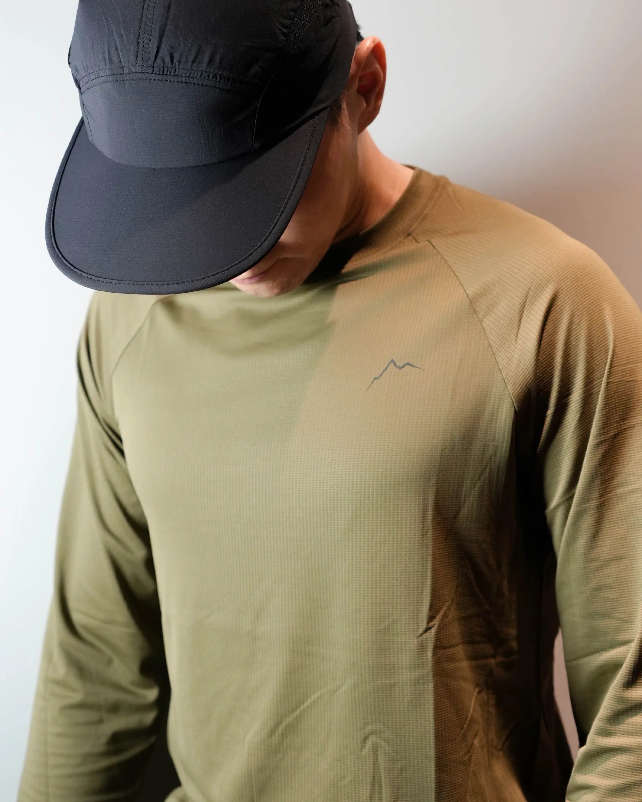 CAYL Logo Air Long Sleeve / Olive - Wild Camping